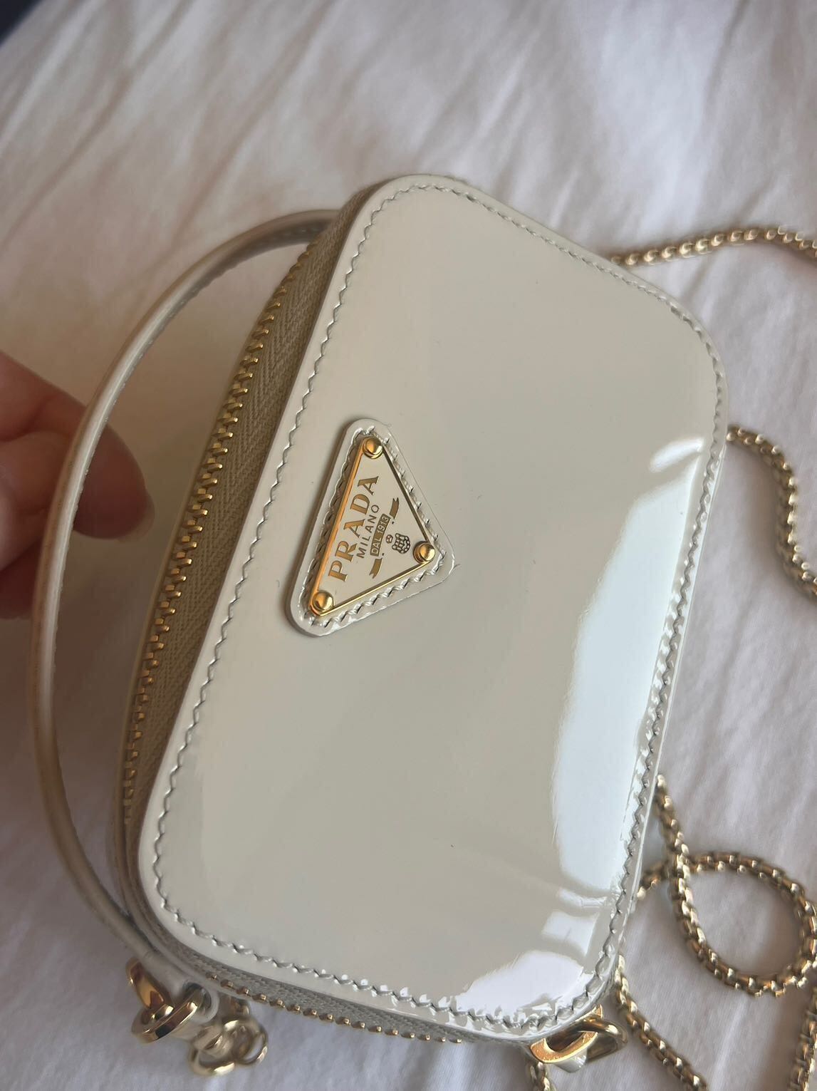 Prada Krem Mini Çanta — görsel 5/13