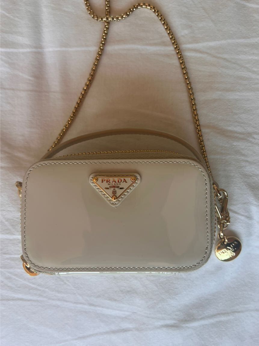 Prada Krem Mini Çanta — görsel 3/13