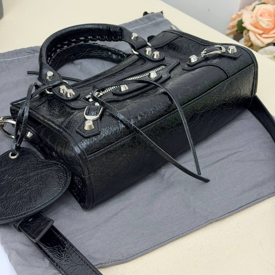 Balenciaga Le city Siyah Deri Çanta — görsel 5/7