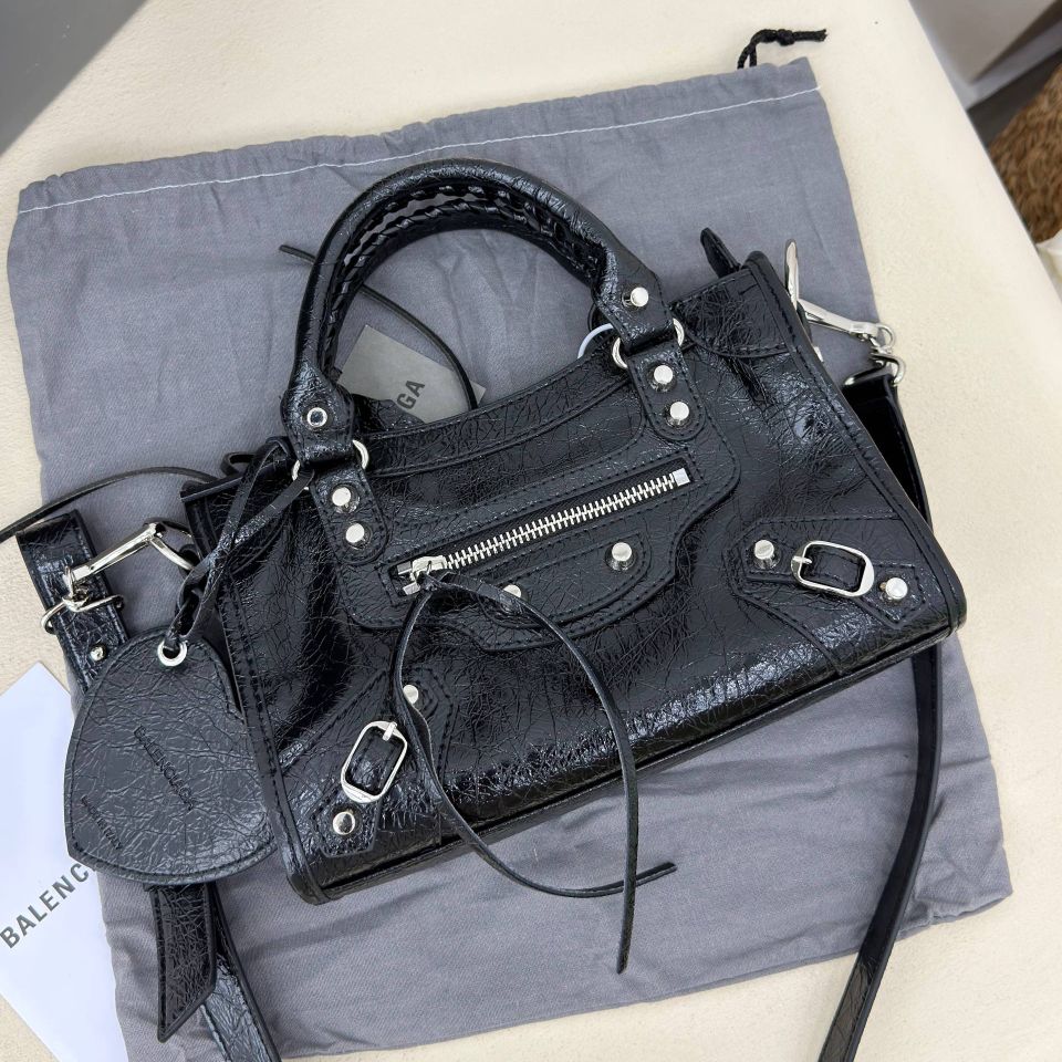 Balenciaga Le city Siyah Deri Çanta — görsel 4/7