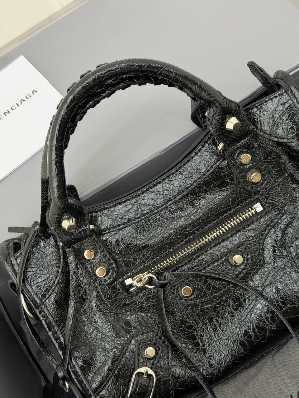 Balenciaga Le city Siyah Deri Çanta — görsel 7/7