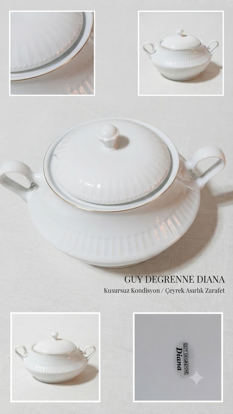 ✨ GUY DEGRENNE Diana ✨ Çorba Tenceresi — görsel 3/14