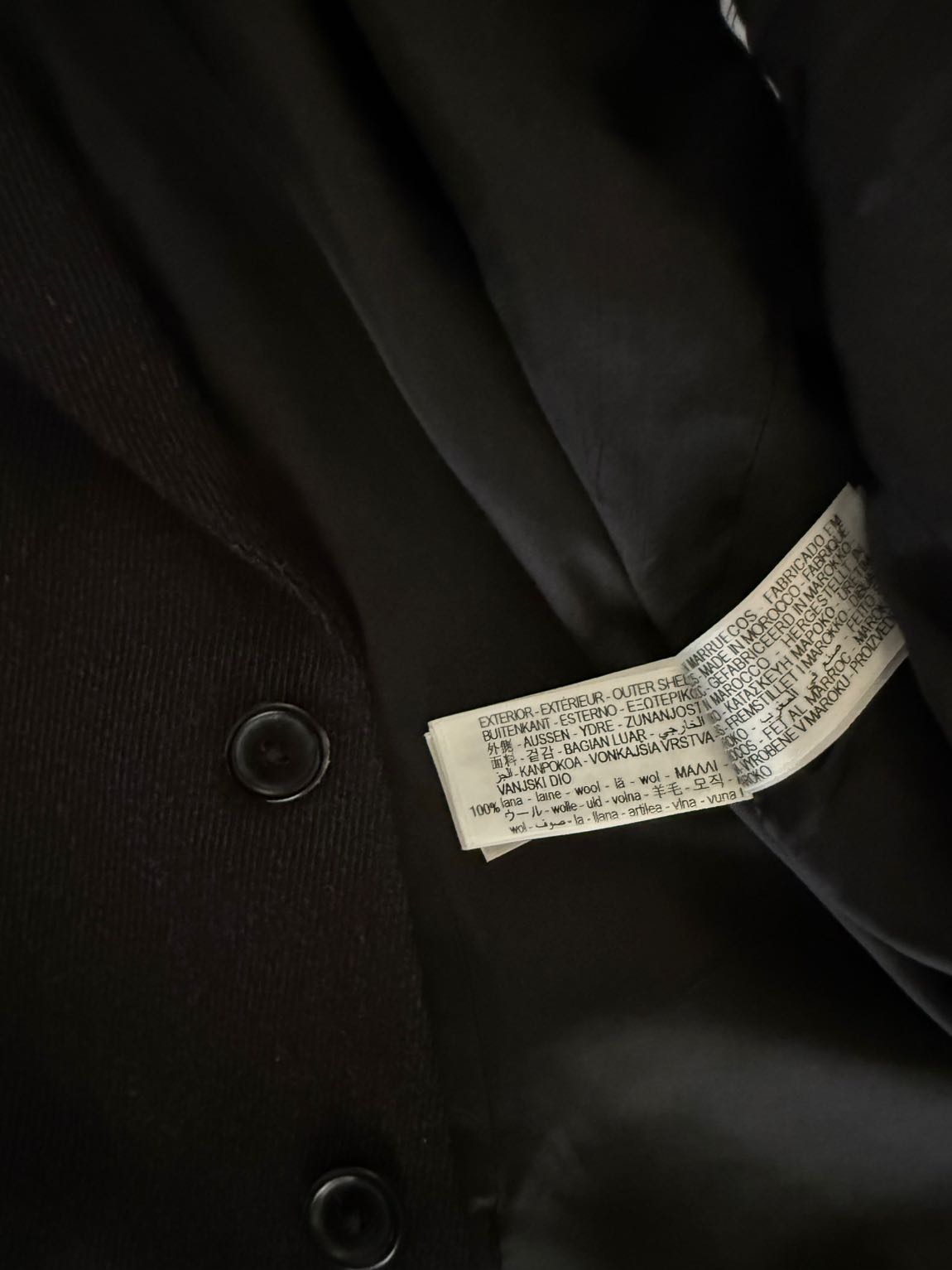 ZARA AARON LEVINE SAF YÜN BLAZER CEKET — görsel 8/9