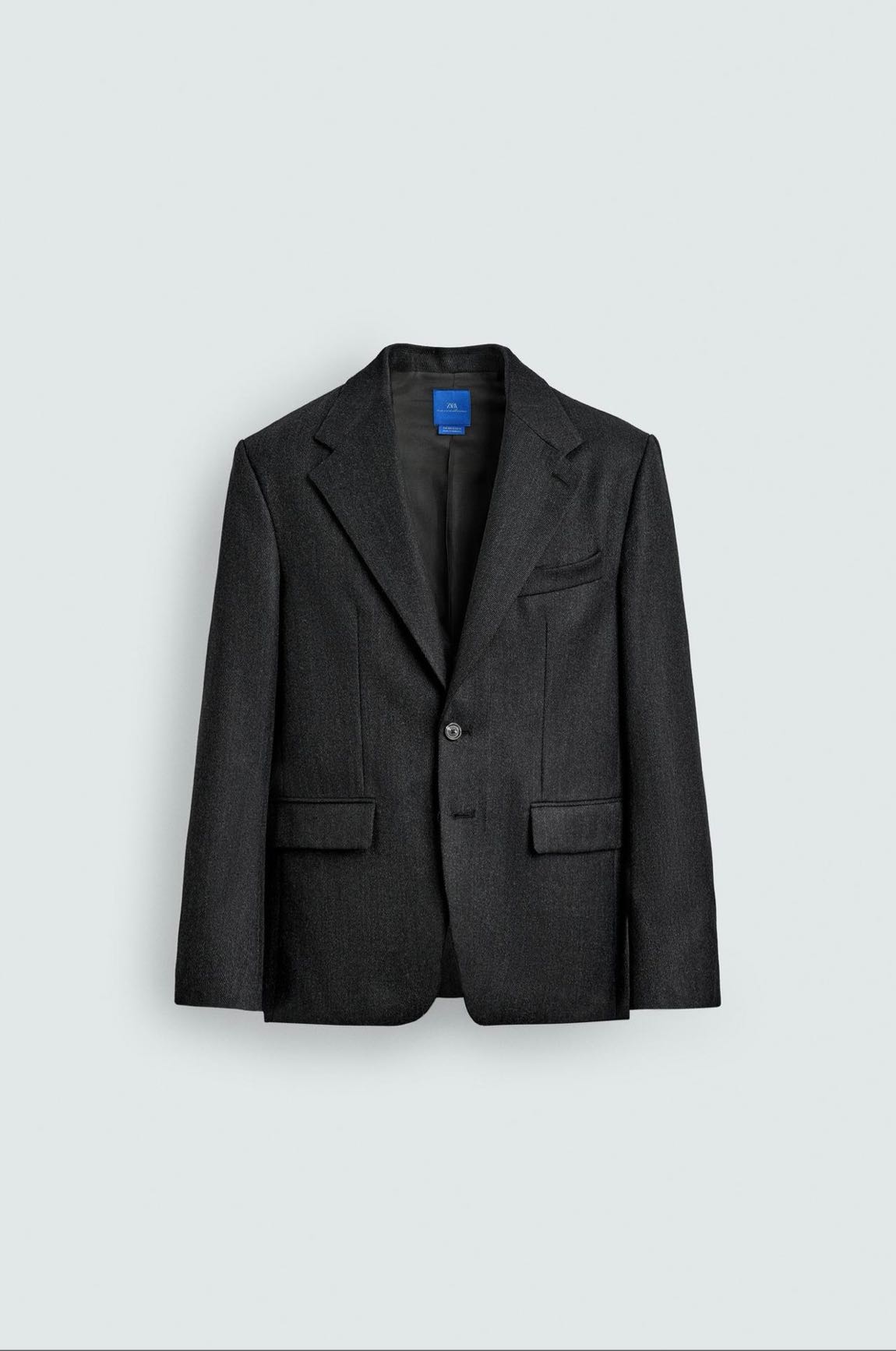 ZARA AARON LEVINE SAF YÜN BLAZER CEKET — görsel 9/9