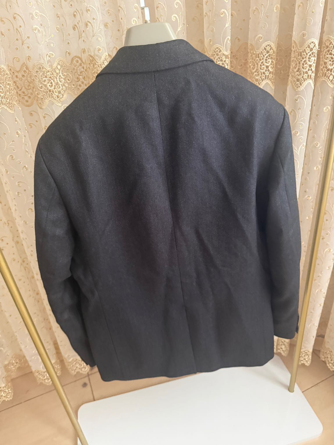 ZARA AARON LEVINE SAF YÜN BLAZER CEKET — görsel 6/9