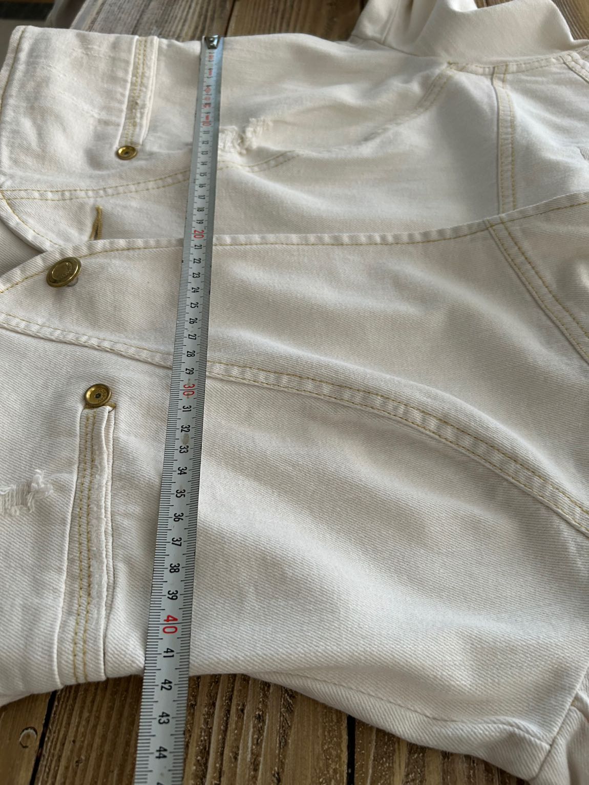 Mango Krem Blazer Ceket — görsel 13/14