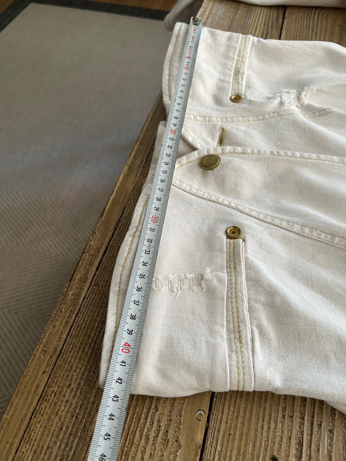 Mango Krem Blazer Ceket — görsel 14/14