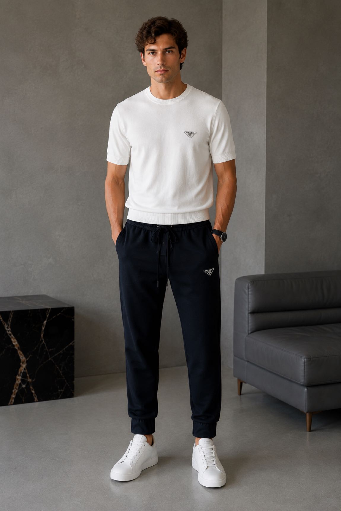 Prada Milano Erkek Premium Jogger — görsel 3/8