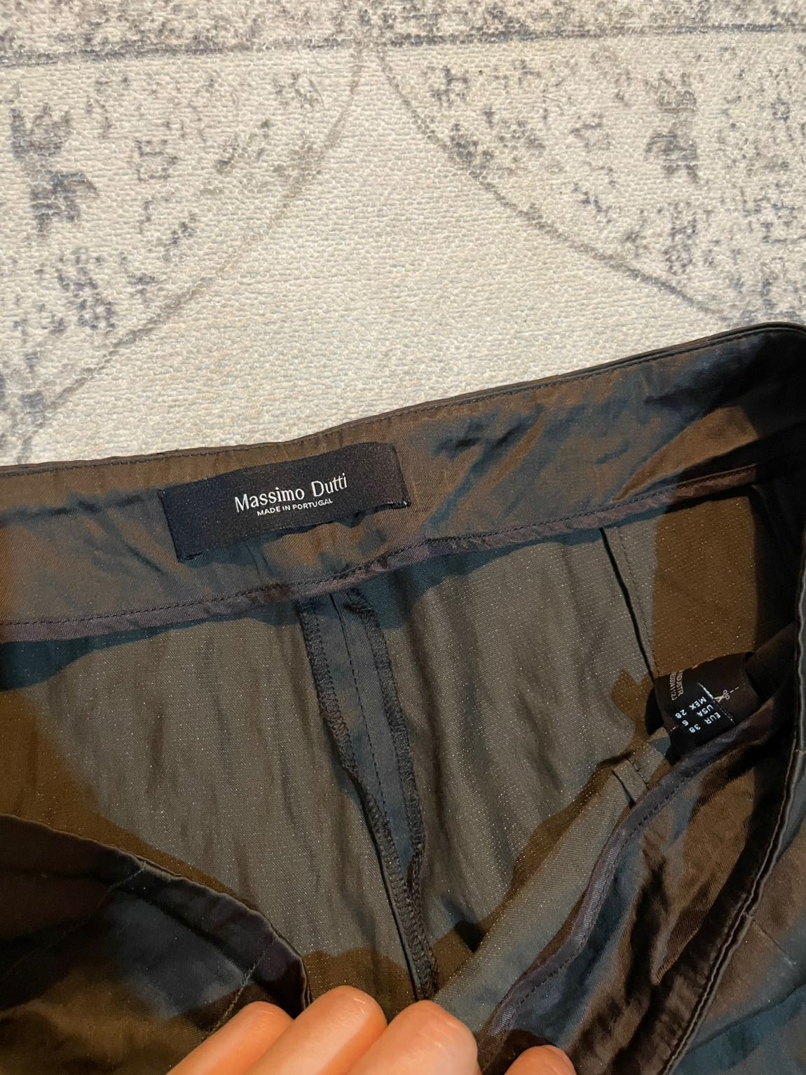 Massimo Dutti Satin Blazer Takım — görsel 7/14