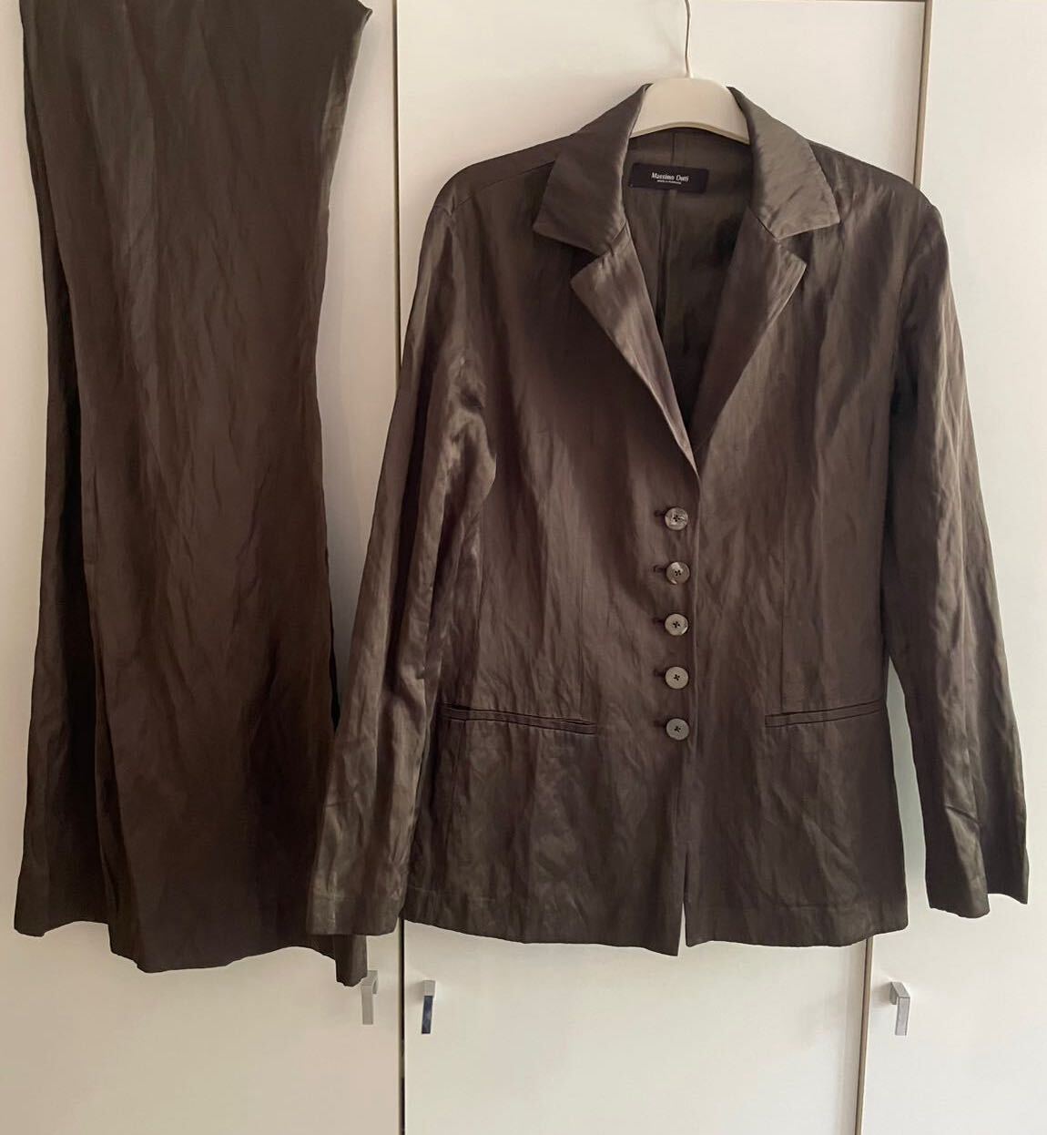 Massimo Dutti Satin Blazer Takım — görsel 11/14