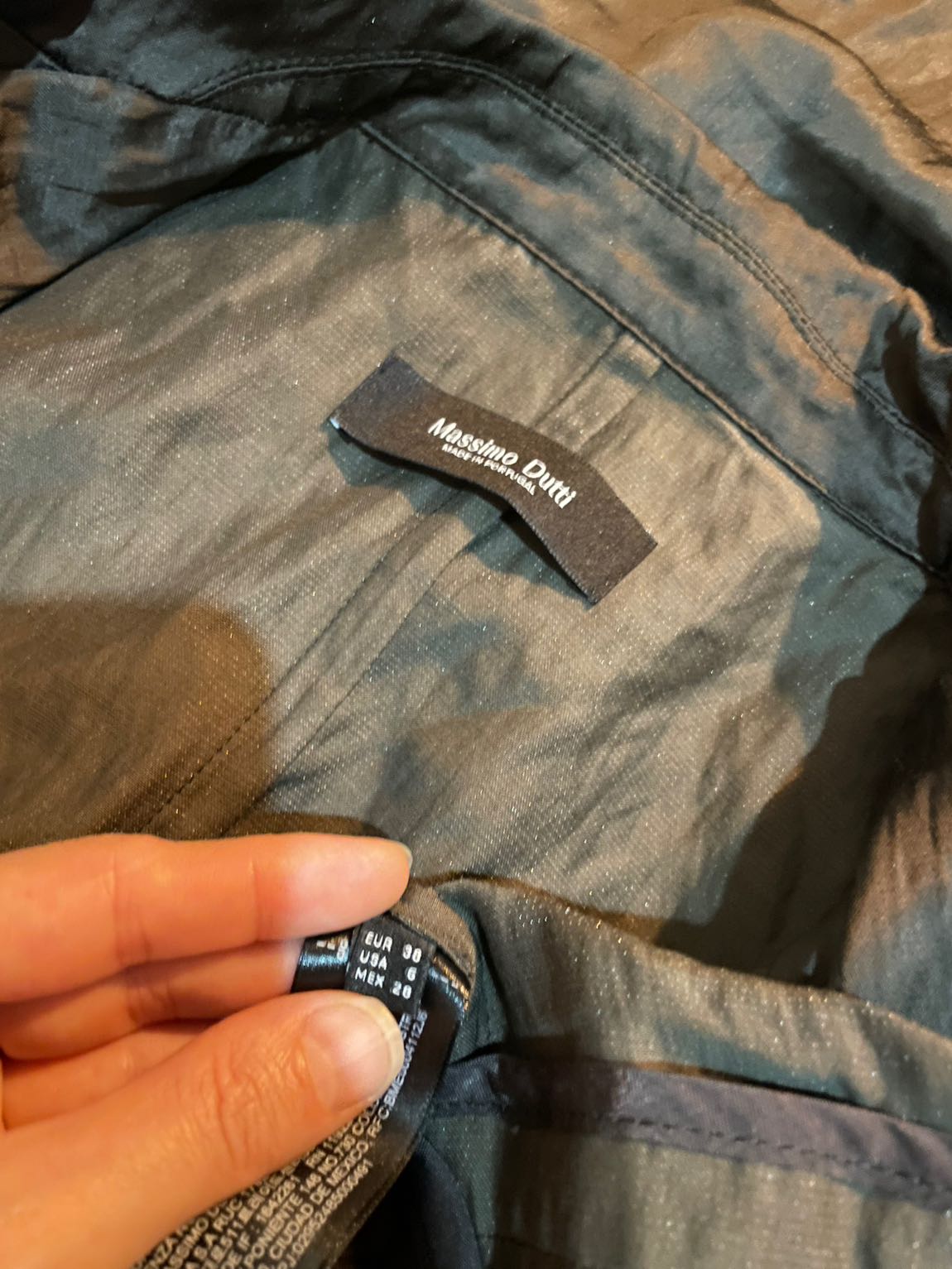 Massimo Dutti Satin Blazer Takım — görsel 5/14
