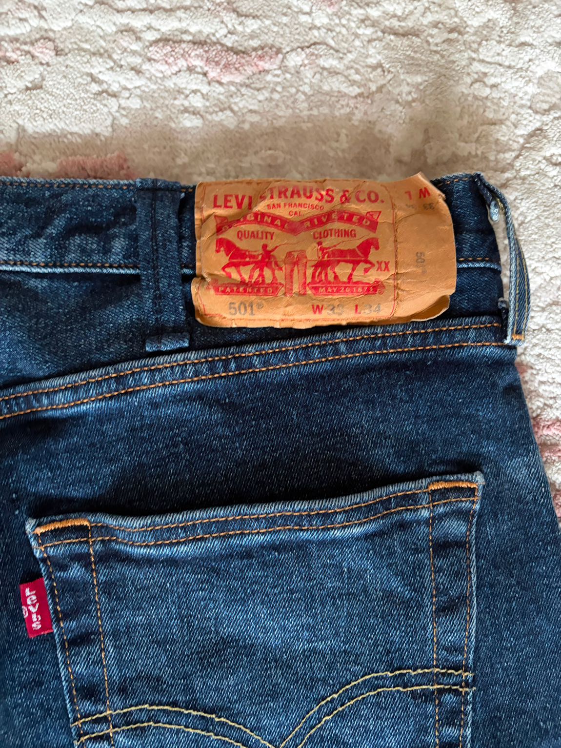 levi’s 501 standart jean — görsel 3/3