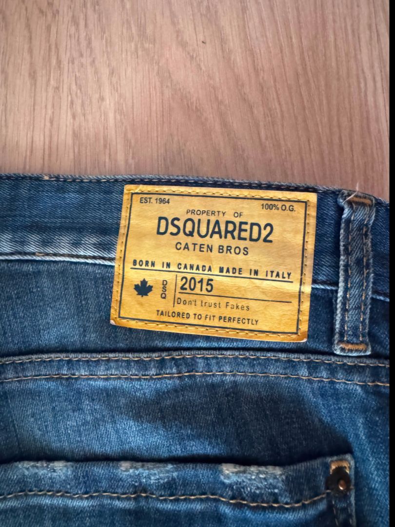 Dsquared2 Erkek Kot Pantolon — görsel 3/4