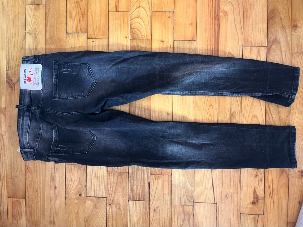 Dsquared2 Siyah Jeans Pantolon — görsel 2/2