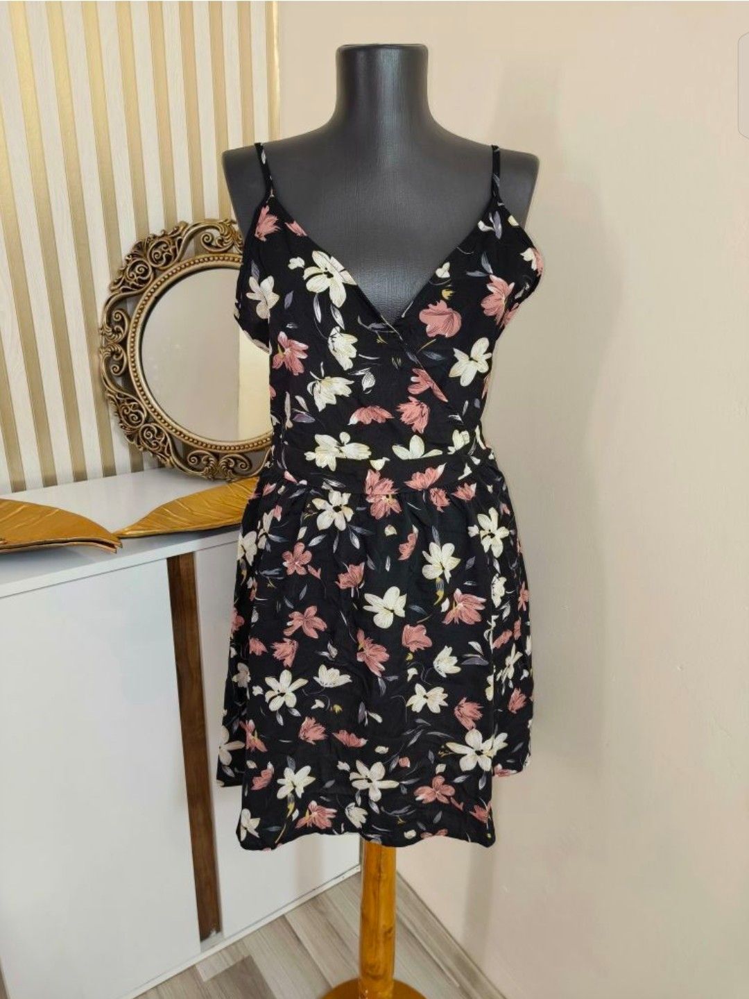 Shein Çiçek Desenli Kısa Elbise 4686 — görsel 6/8