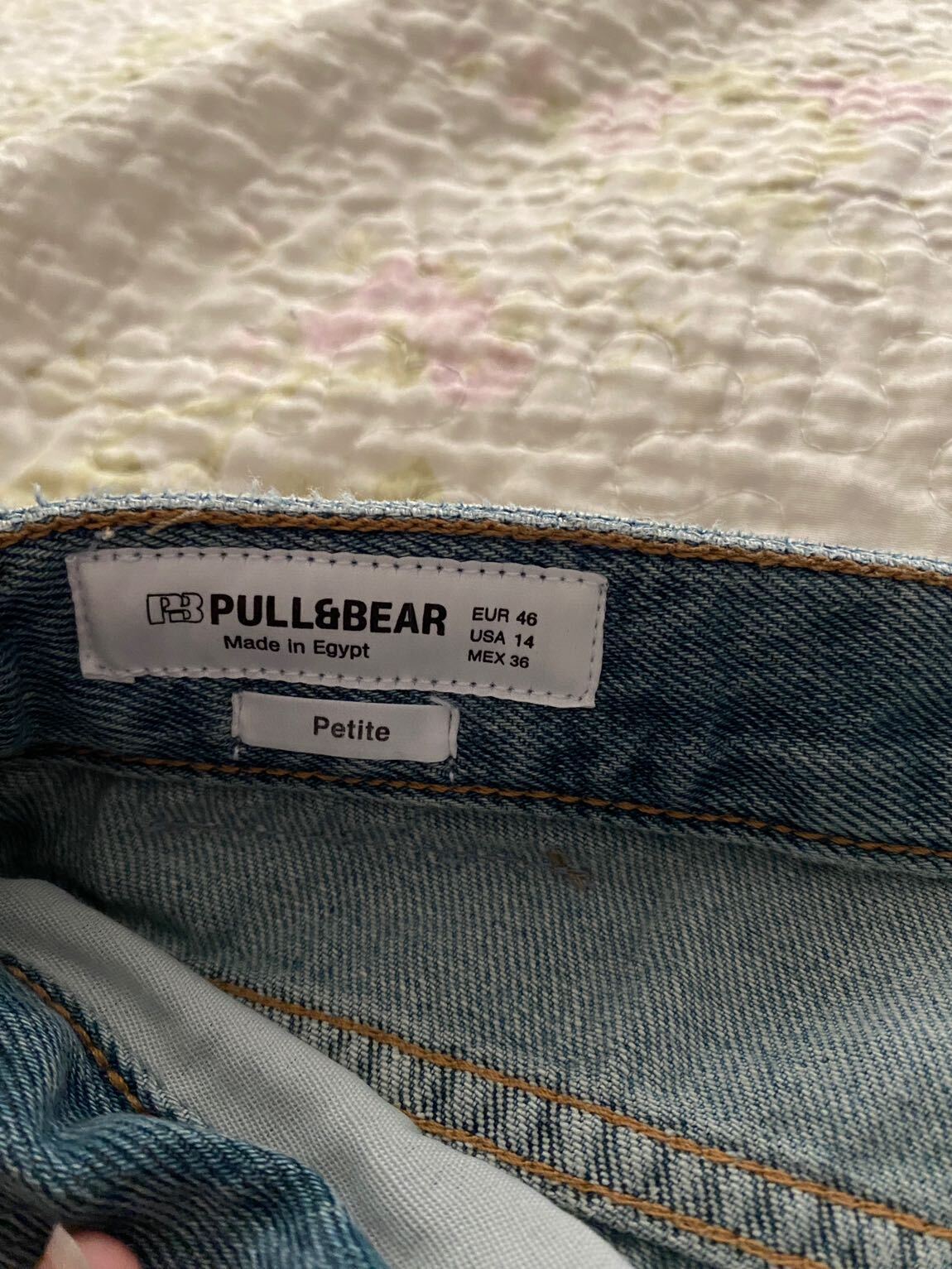 Bershka Mavi Jeans Pantolon — görsel 4/4