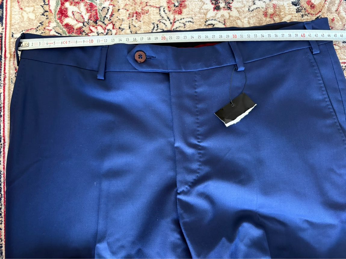 Pal Zilleri Lacivert Klasik Pantolon — görsel 7/8