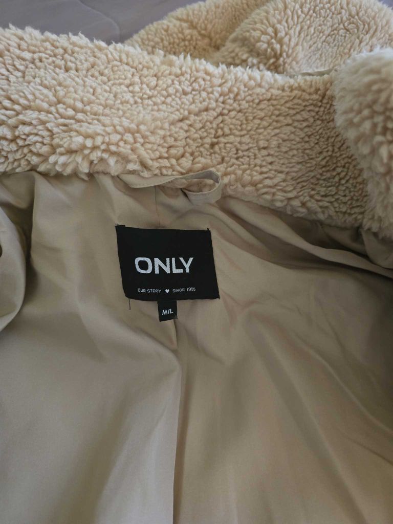 Only Peluş Kapüşonlu mont — görsel 2/4