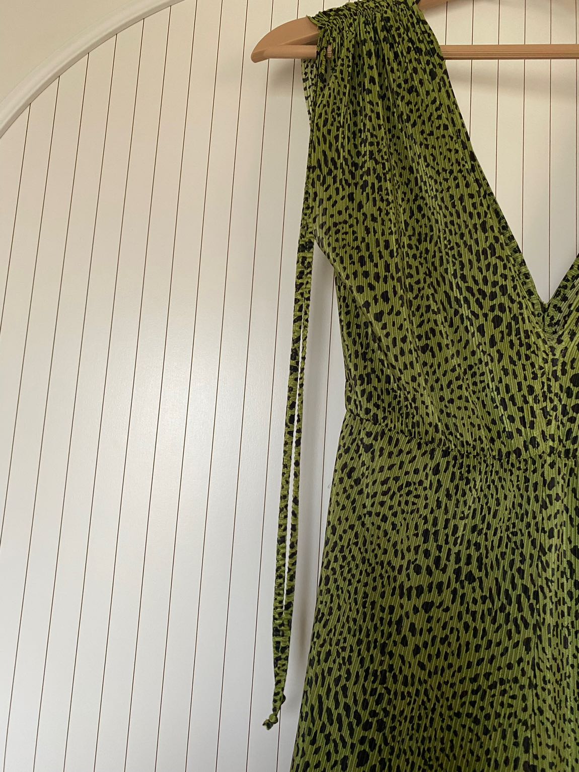 Desenli Bershka Yeşil Tülent — görsel 2/3