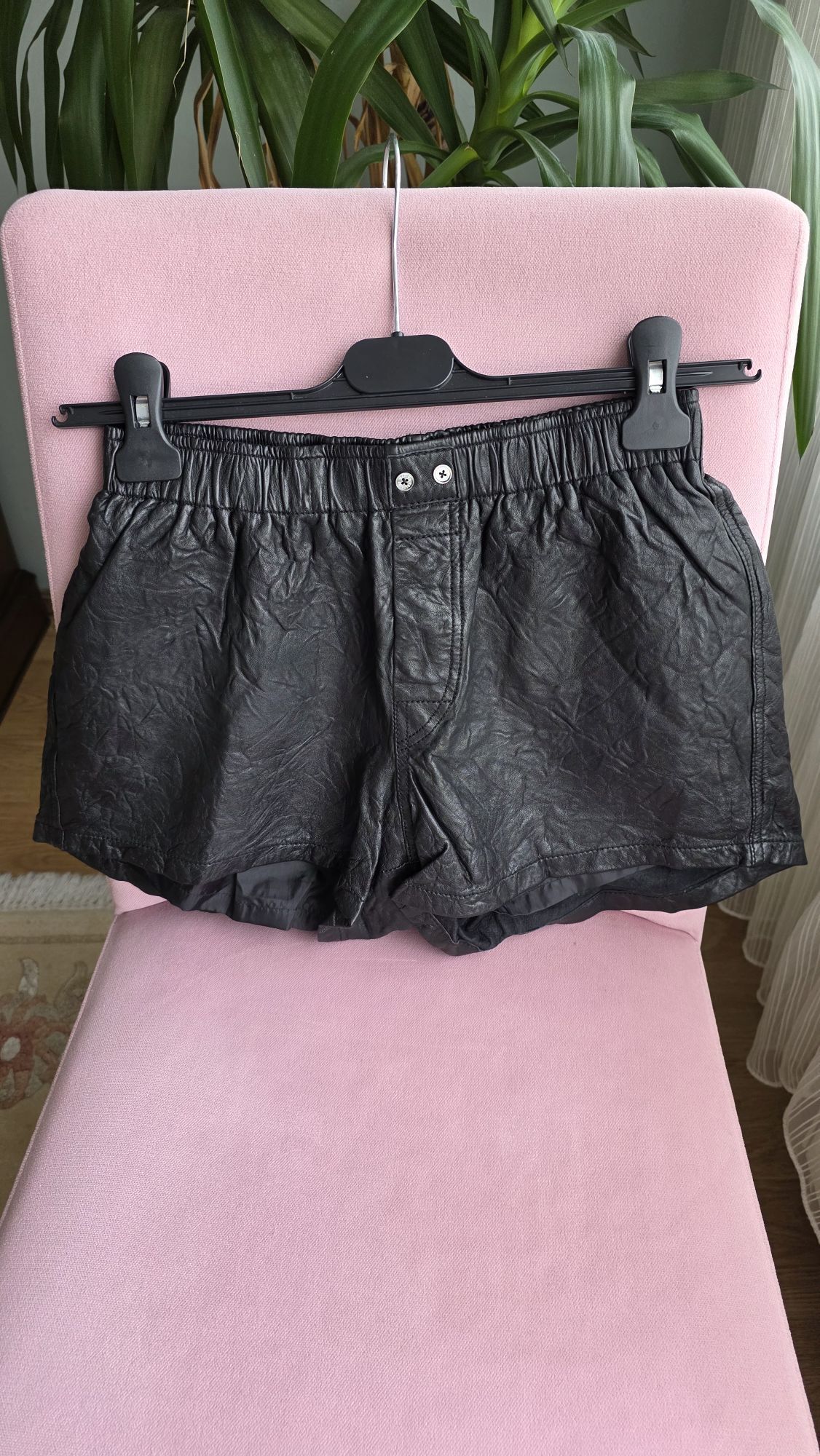 Zadig & Voltaire Buruşuk Deri Şort — görsel 4/20