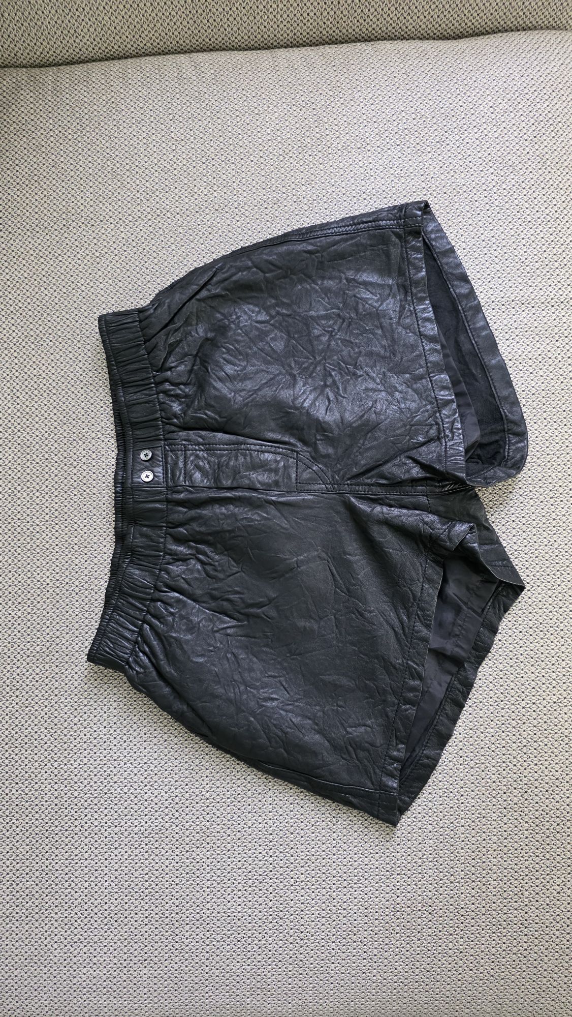 Zadig & Voltaire Buruşuk Deri Şort — görsel 14/20