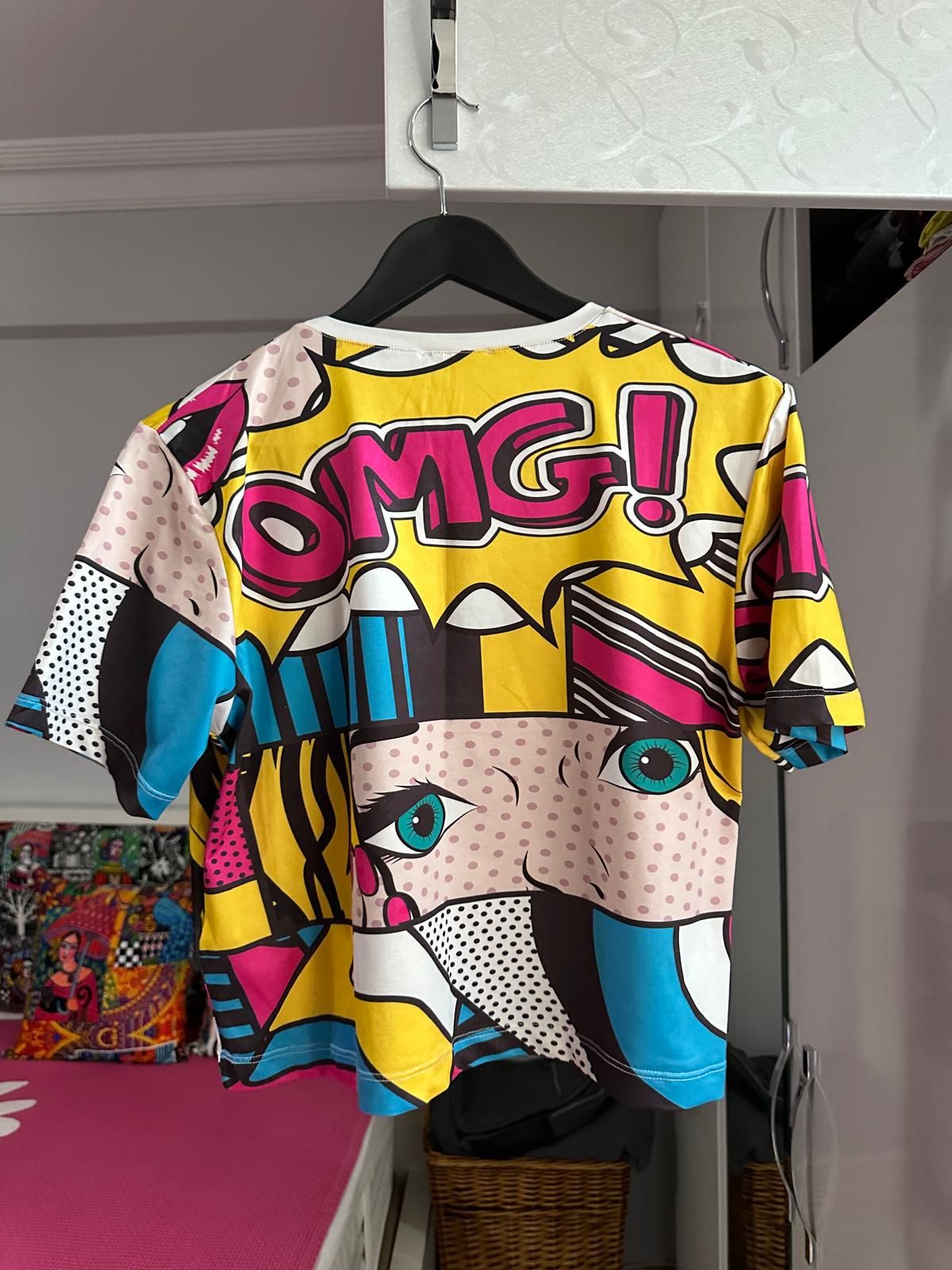 Trendyol Pop Art Çizgi Roman Desenli Cro — görsel 3/5
