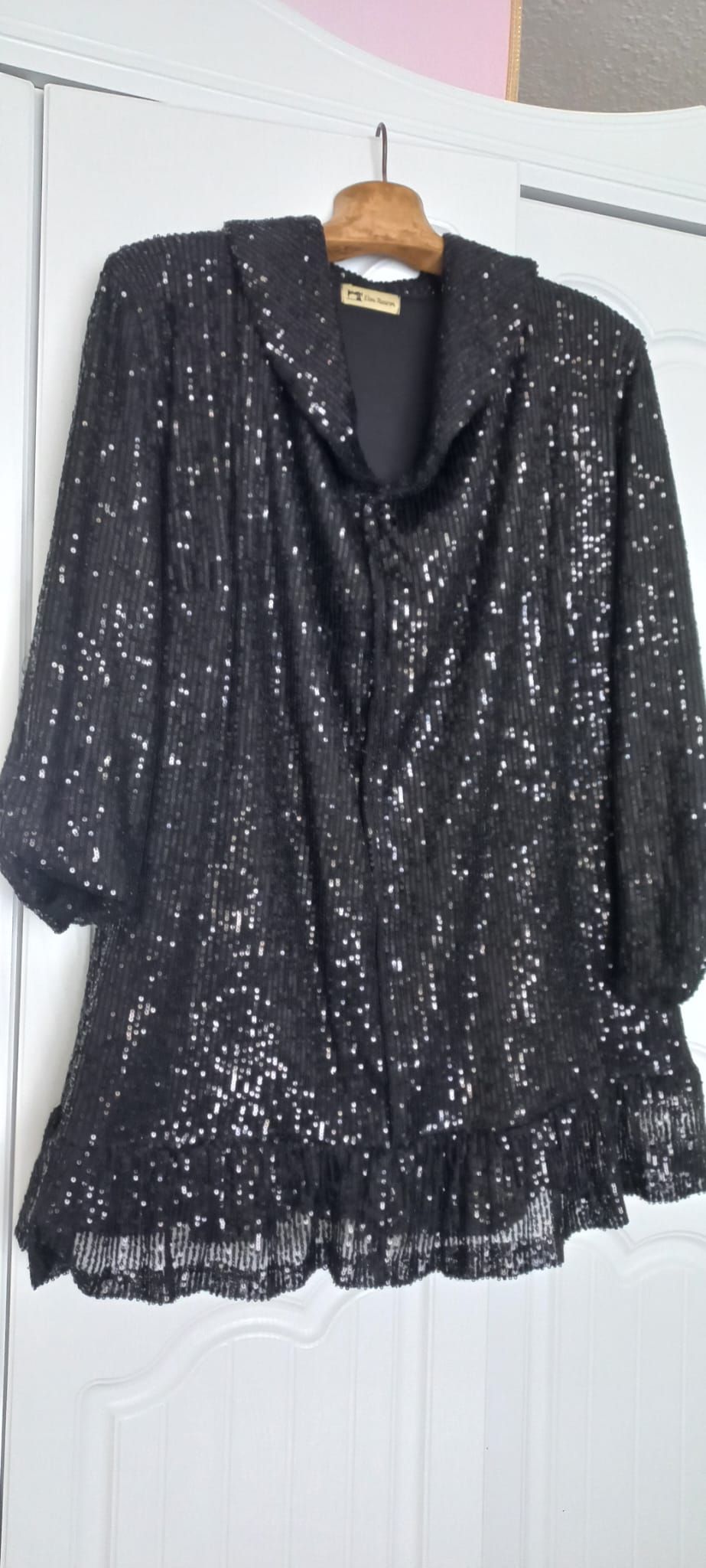 Pull & Bear Siyah Payetli Tunik — görsel 2/3