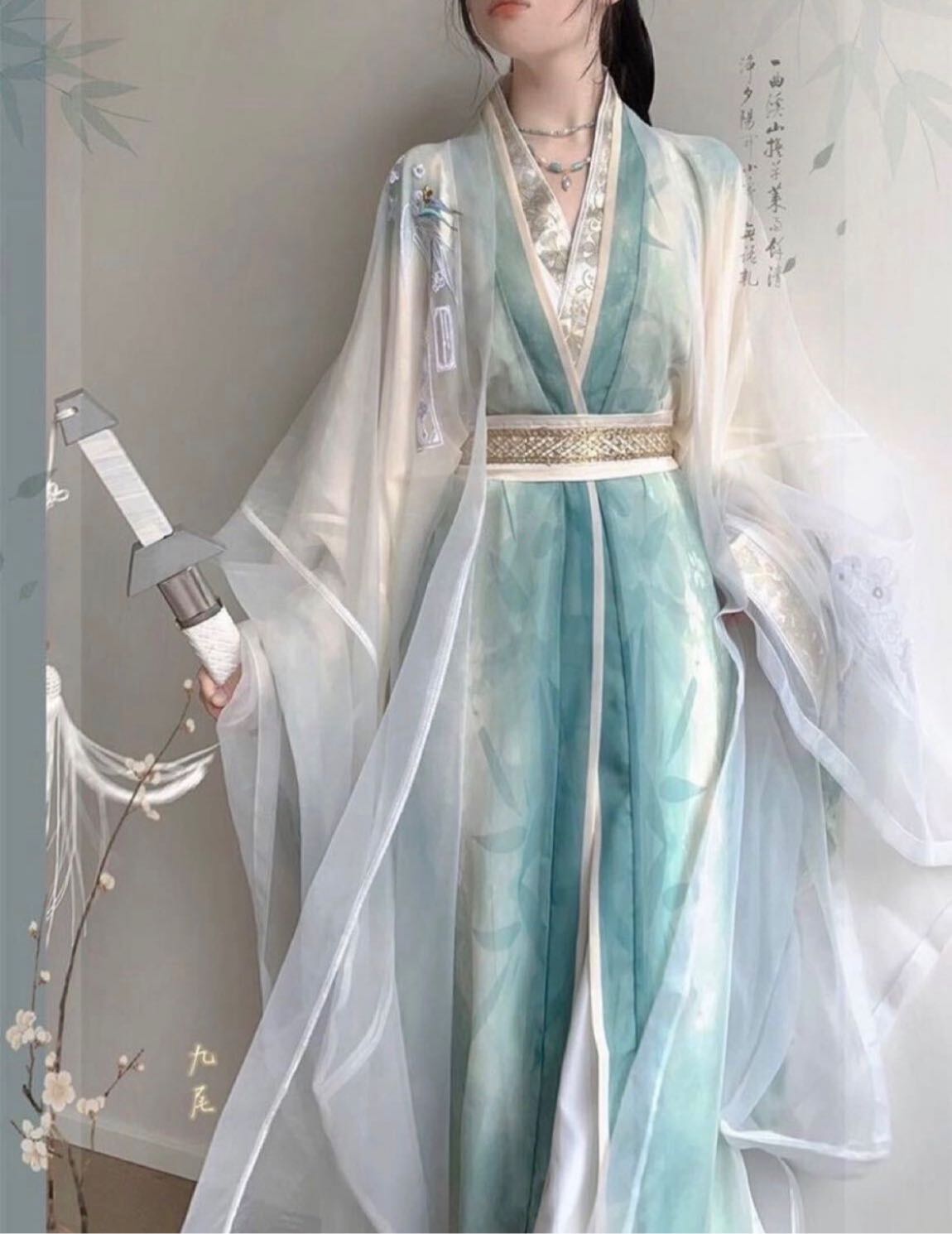 Hanfu Çin elbise🎐 — görsel 4/7