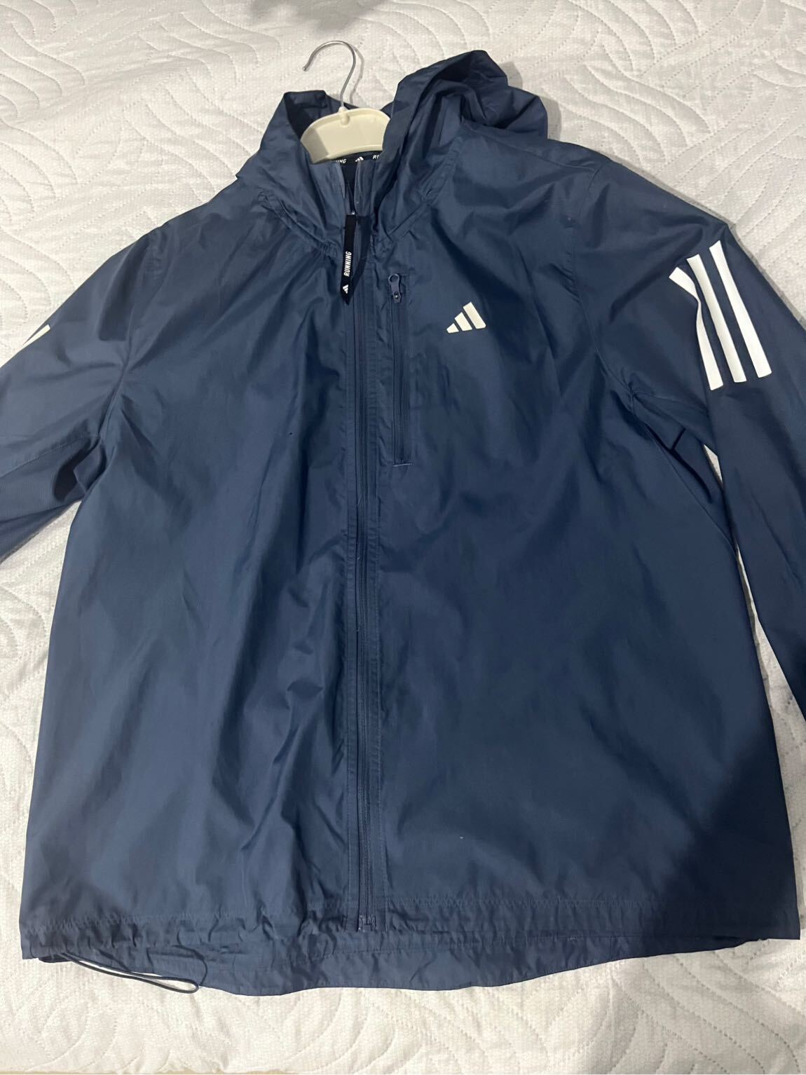 Adidas Lacivert Rüzgarlık — görsel 3/5