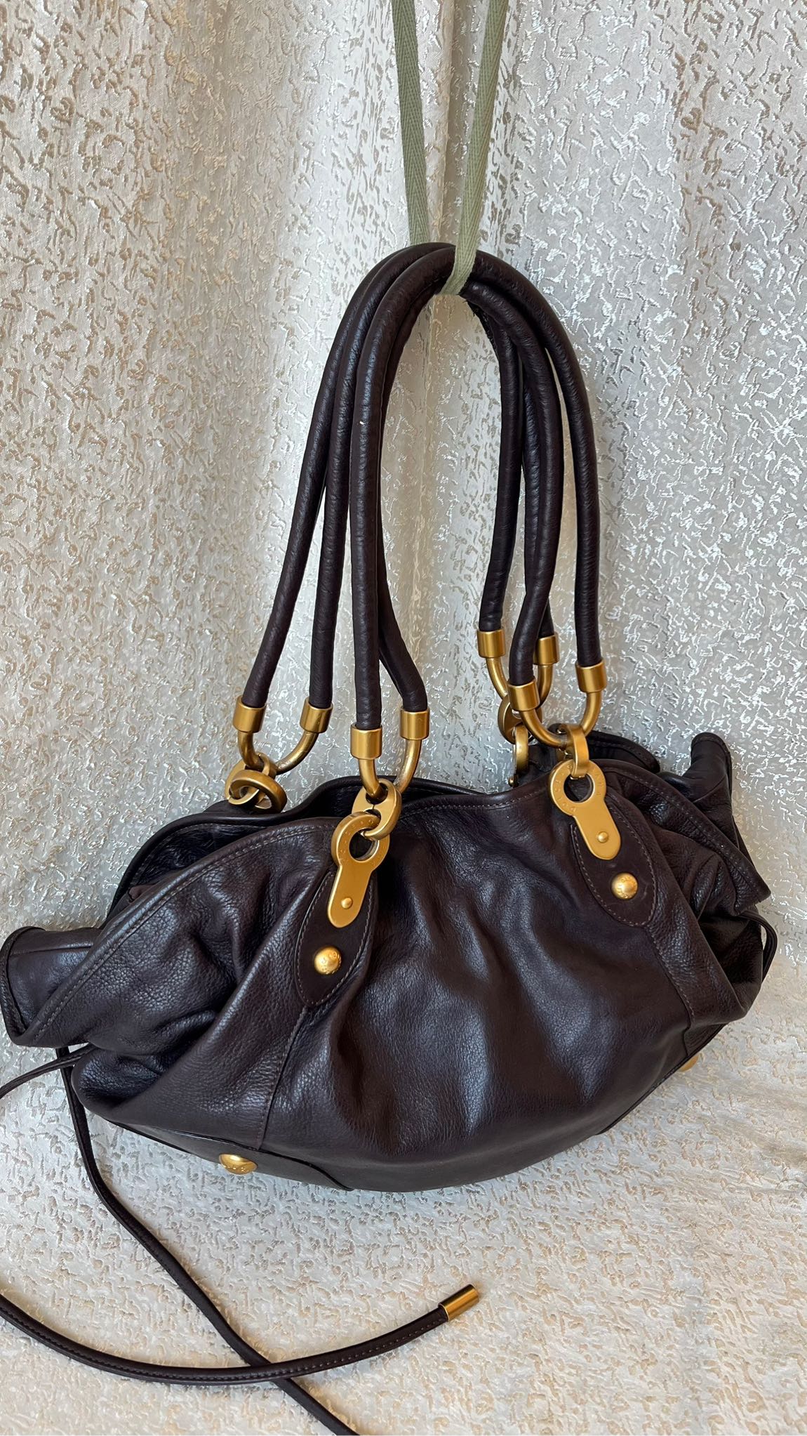 DOLCE & GABBANA Hakiki Deri Y2K Çanta 👇 — görsel 6/12