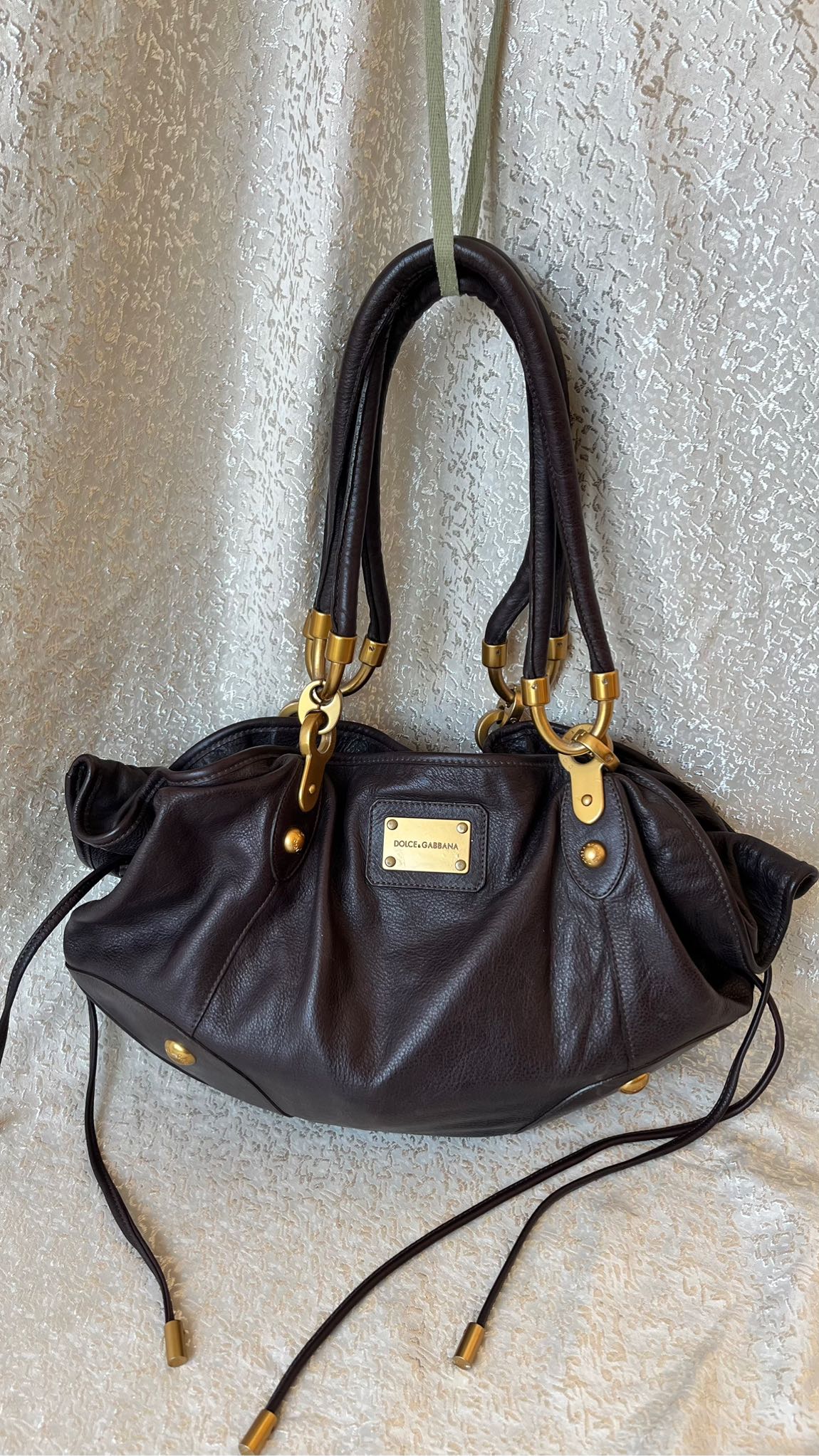 DOLCE & GABBANA Hakiki Deri Y2K Çanta 👇 — görsel 12/12