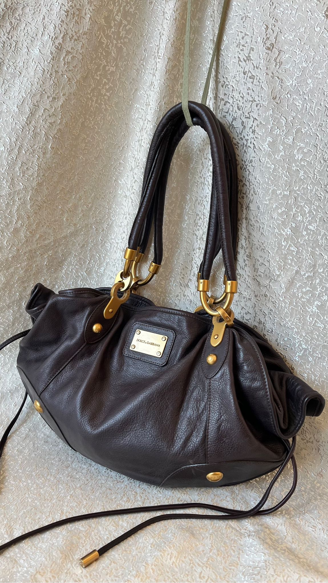 DOLCE & GABBANA Hakiki Deri Y2K Çanta 👇 — görsel 10/12