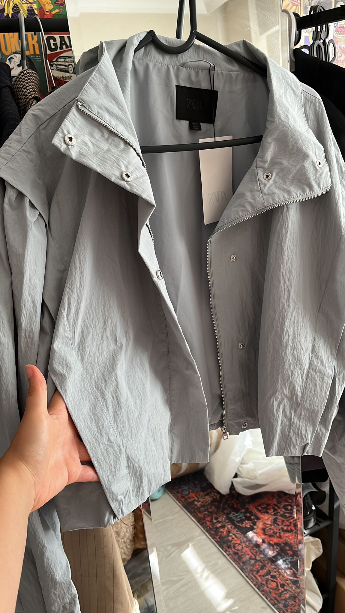 Zara dik yaka ceket — görsel 7/14