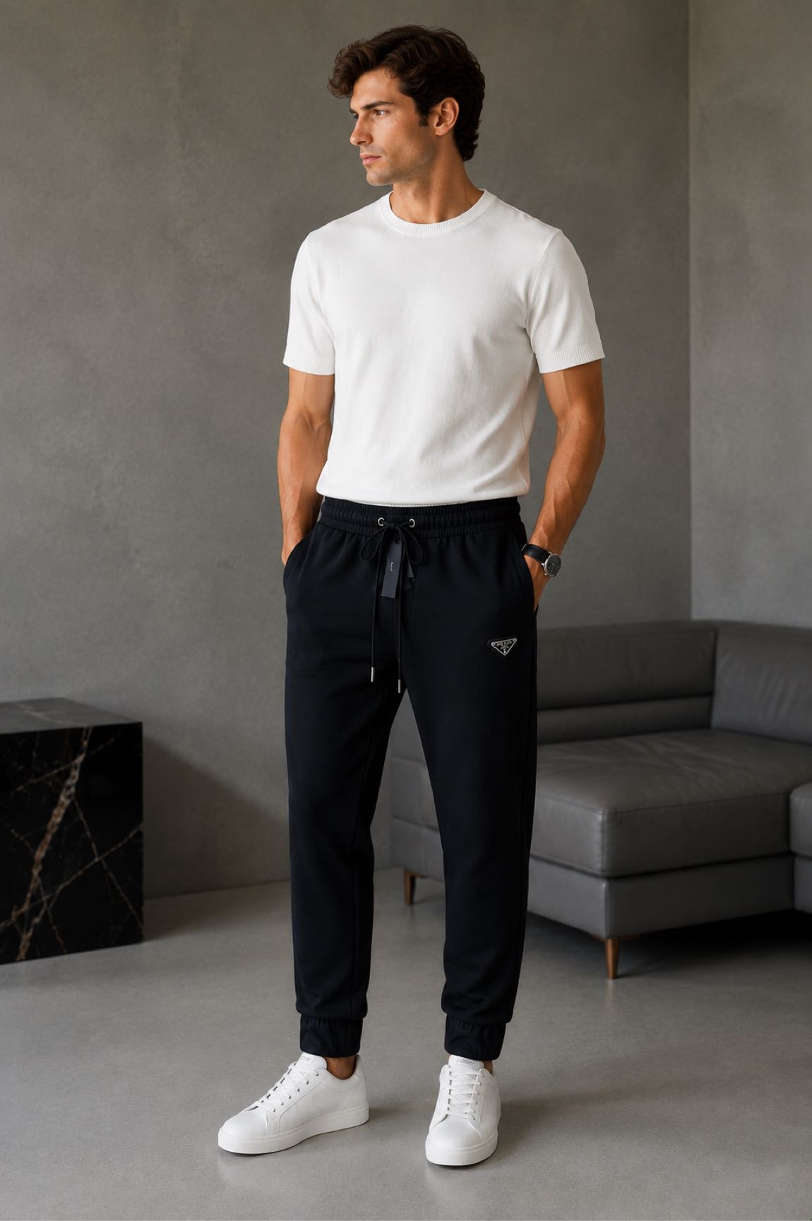 Prada Milano Erkek Premium Jogger — görsel 2/8