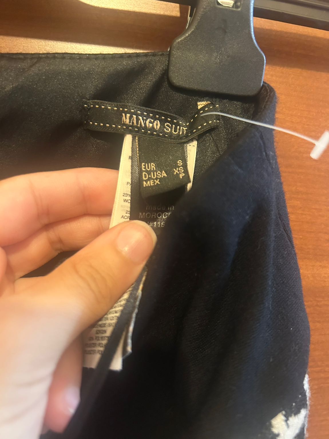 Mango Suit Kazayağı Kalem Etek — görsel 5/6