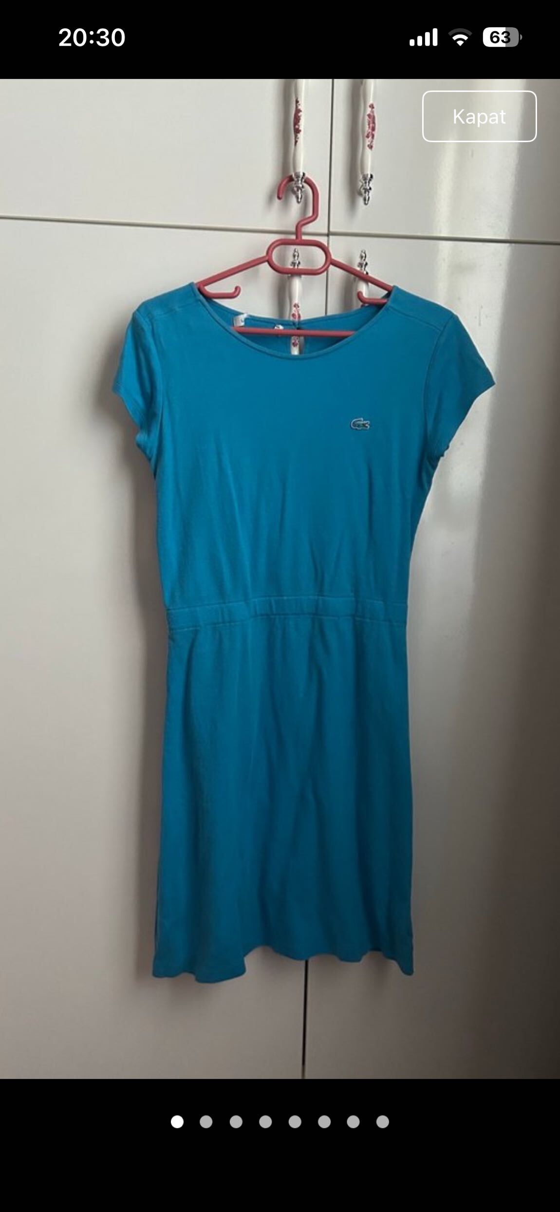 Lacoste Mavi Elbise — görsel 2/6