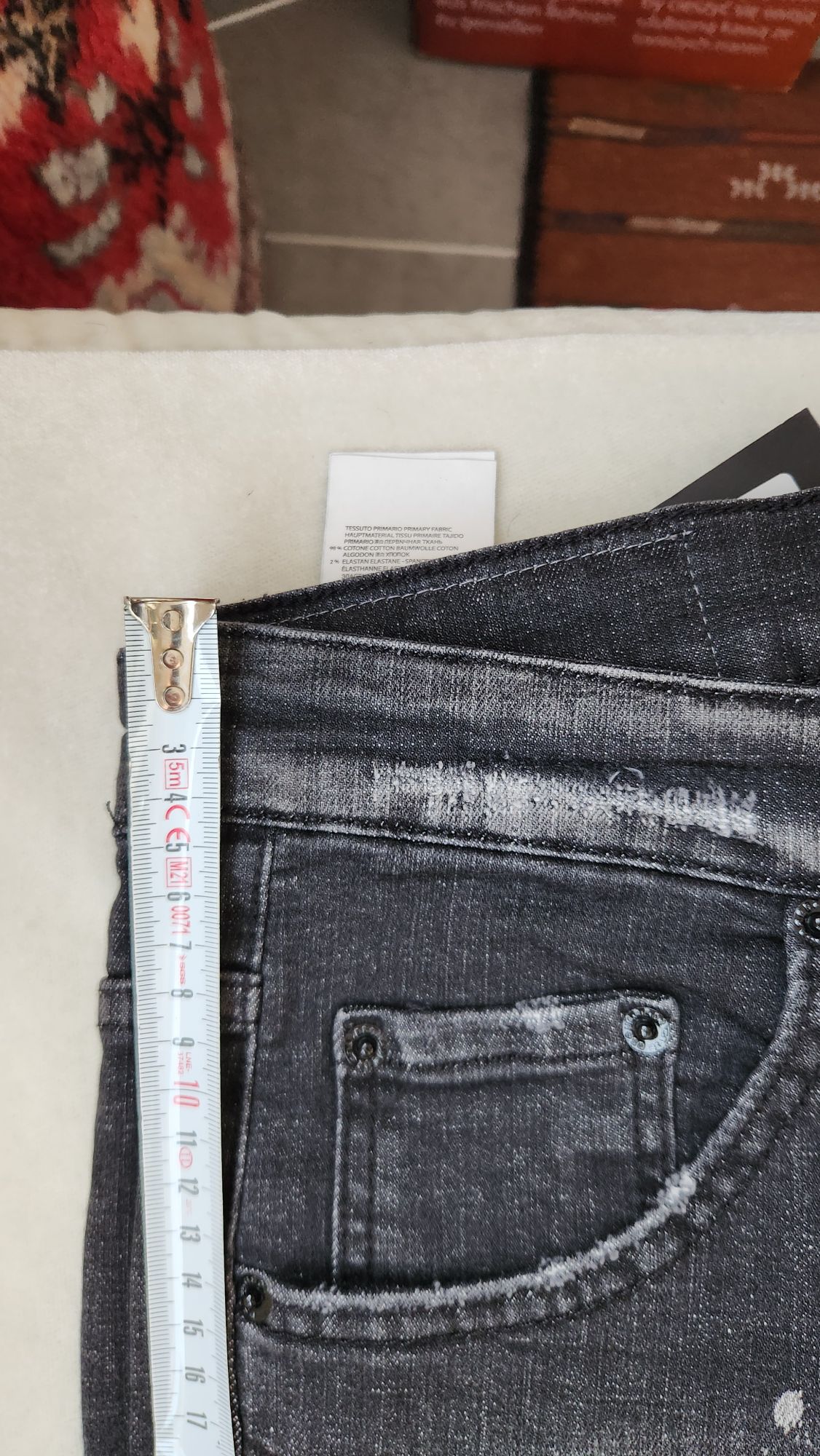 Dsquared2 Siyah Jean Pantolon — görsel 5/6
