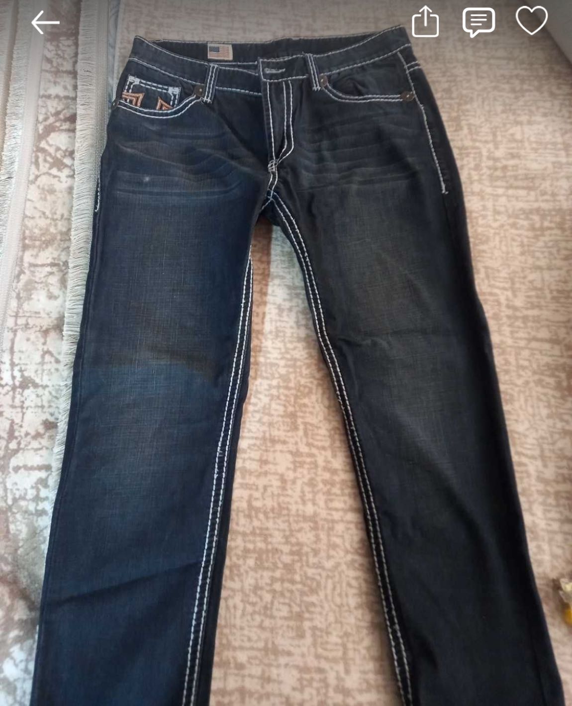 True Religion vintage Jean pantolon y2k — görsel 4/6