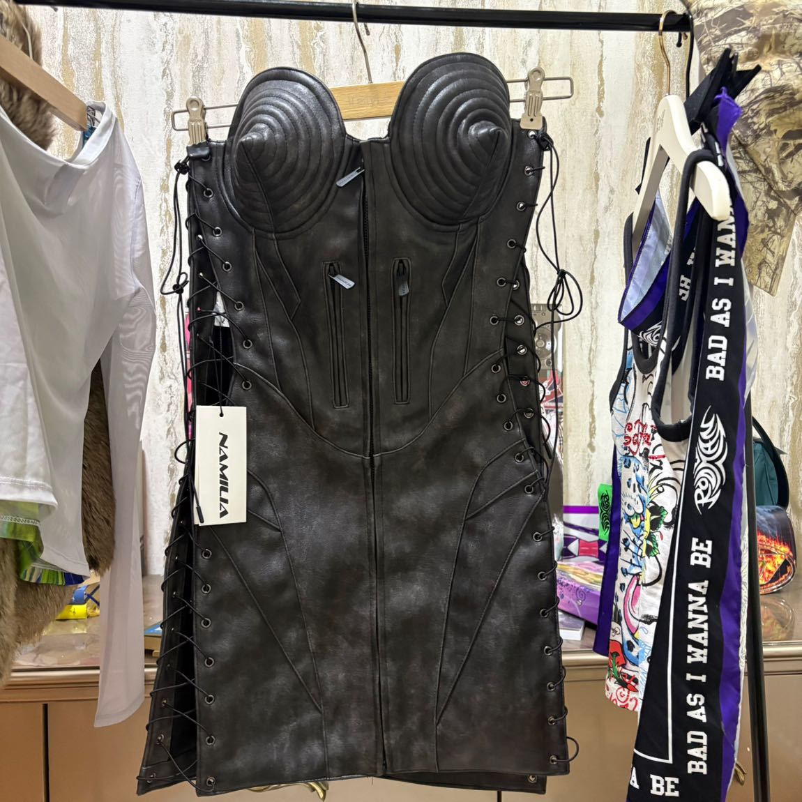 Namilia Dollskill MotoCone Elbise — görsel 2/6