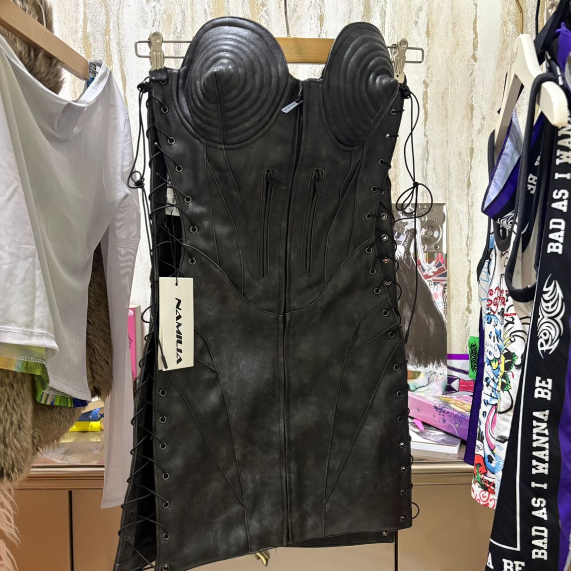 Namilia Dollskill MotoCone Elbise — görsel 6/6