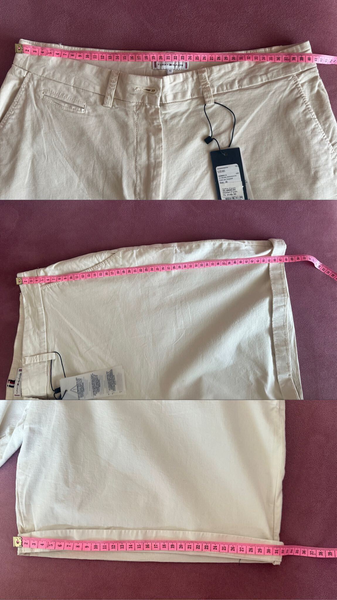 Tommy Hilfiger Bej Şort — görsel 4/5