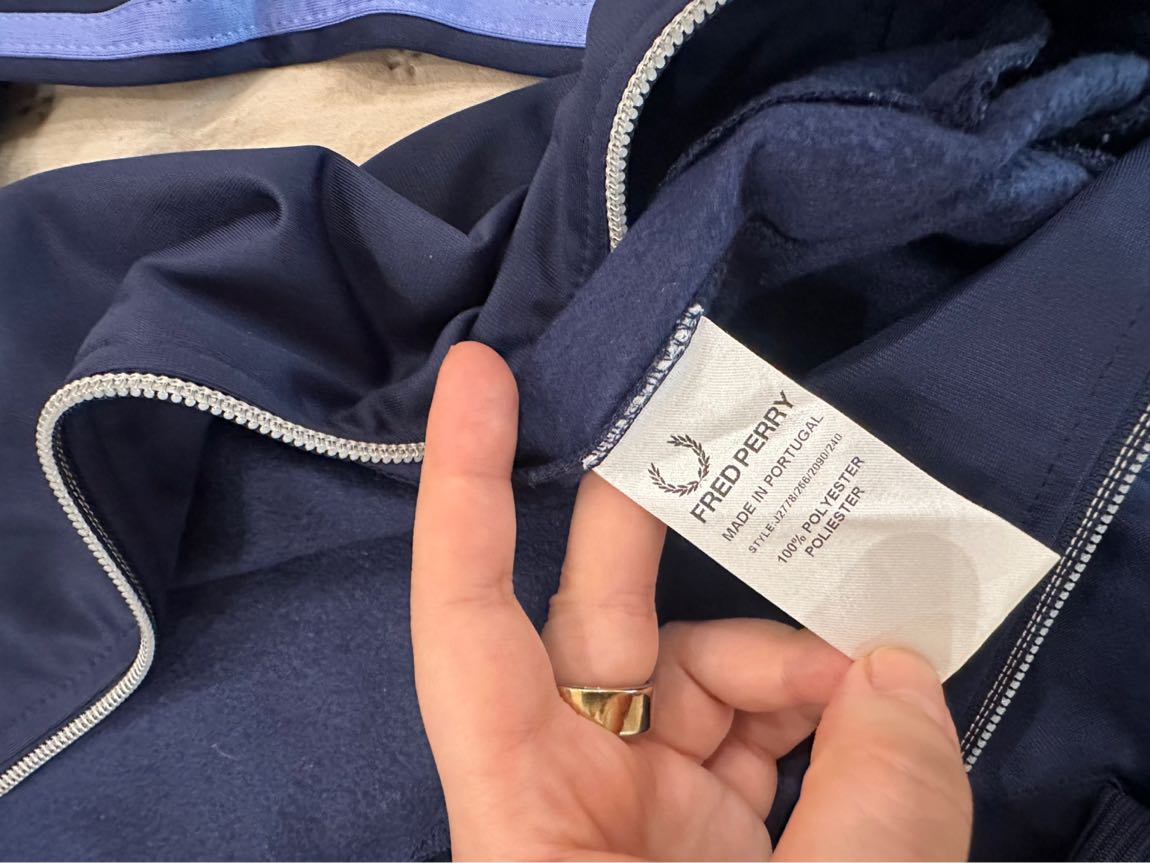 Fred Perry Lacivert Spor Ceket — görsel 3/3