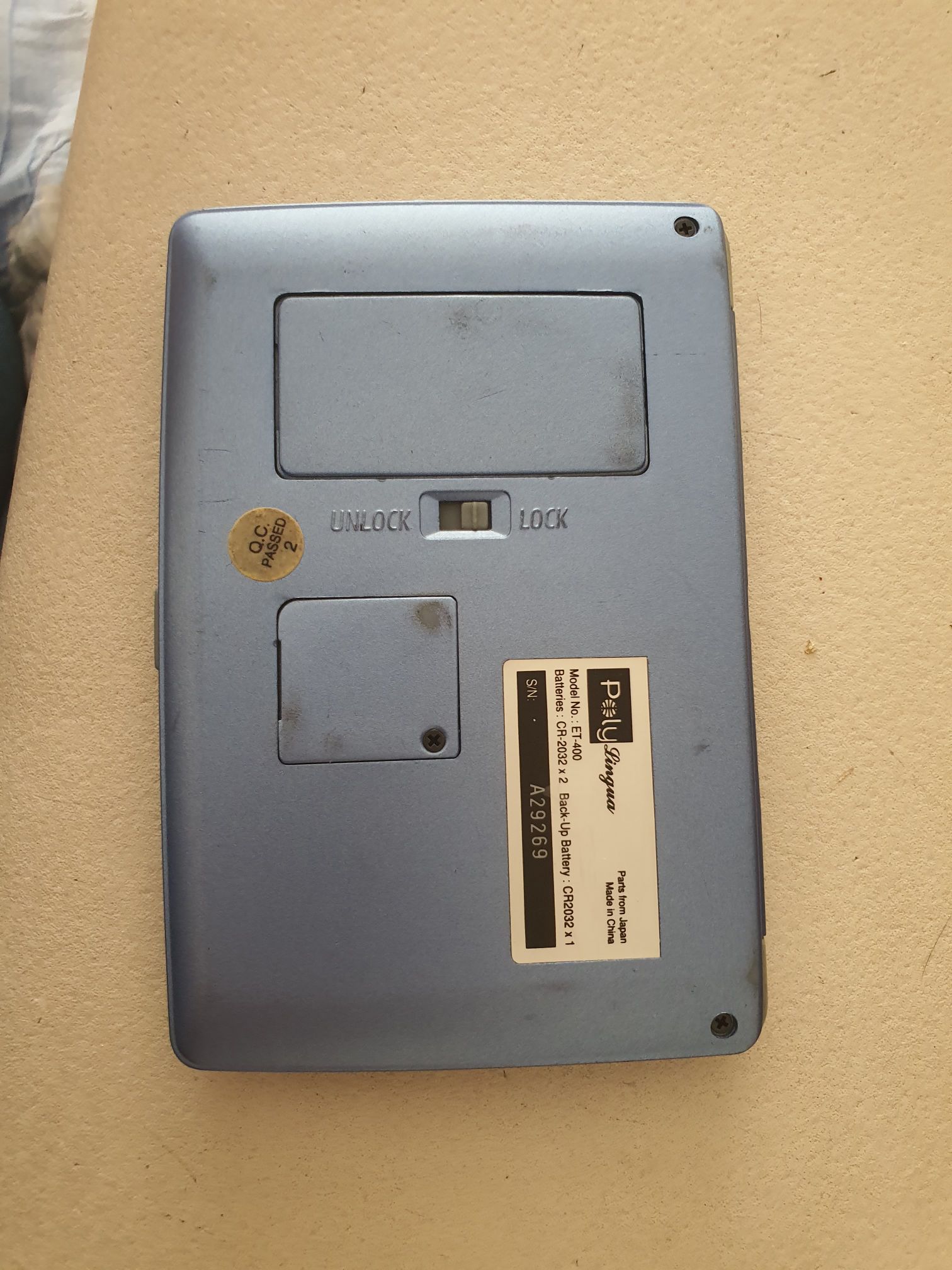 Sözlük & Databank ET-400 — görsel 3/5