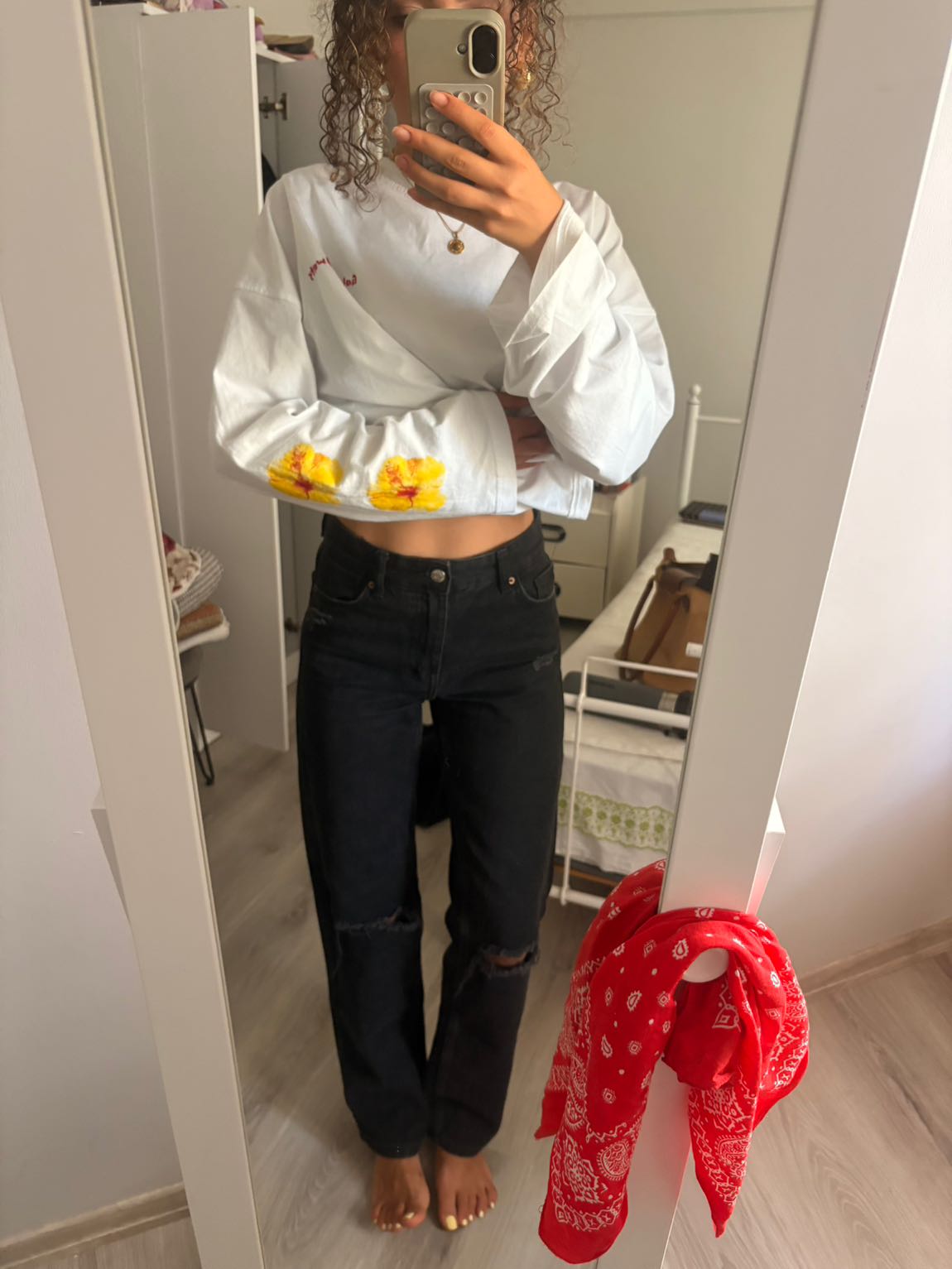 Bershka düz kesim Jean — görsel 2/5