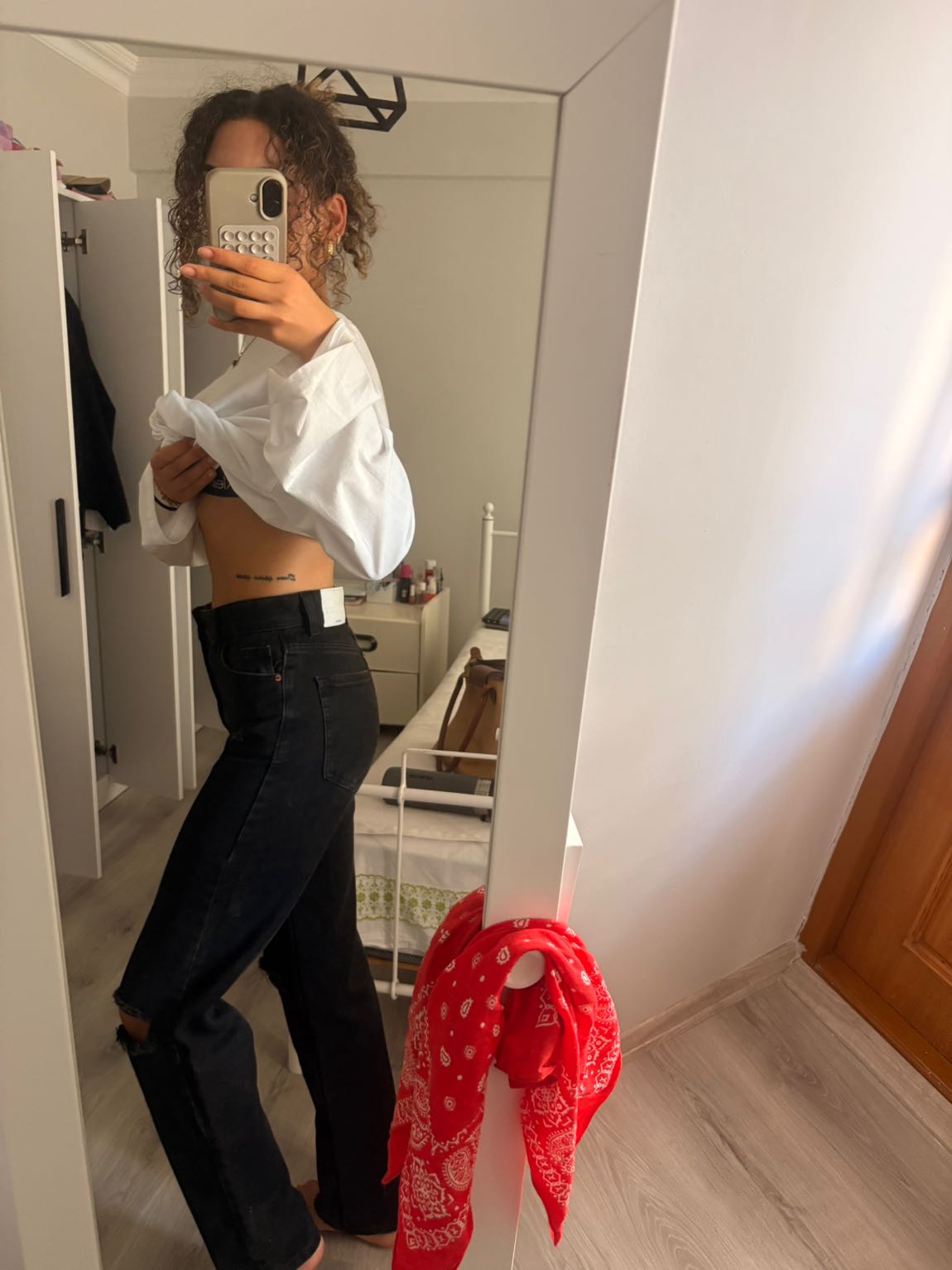 Bershka düz kesim Jean — görsel 5/5