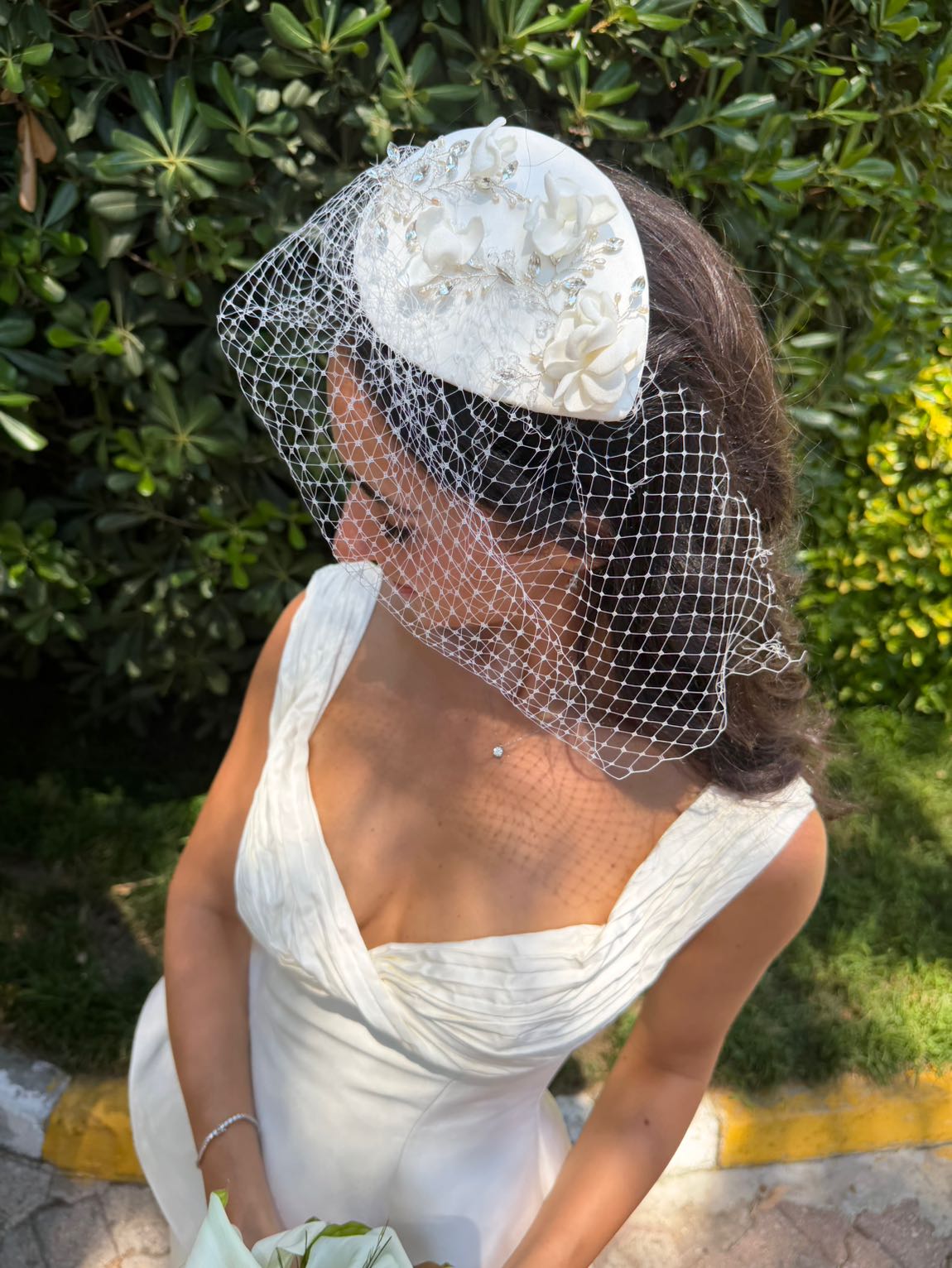 Vakko Bridal gelin tokası saç aksesuarı — görsel 6/7