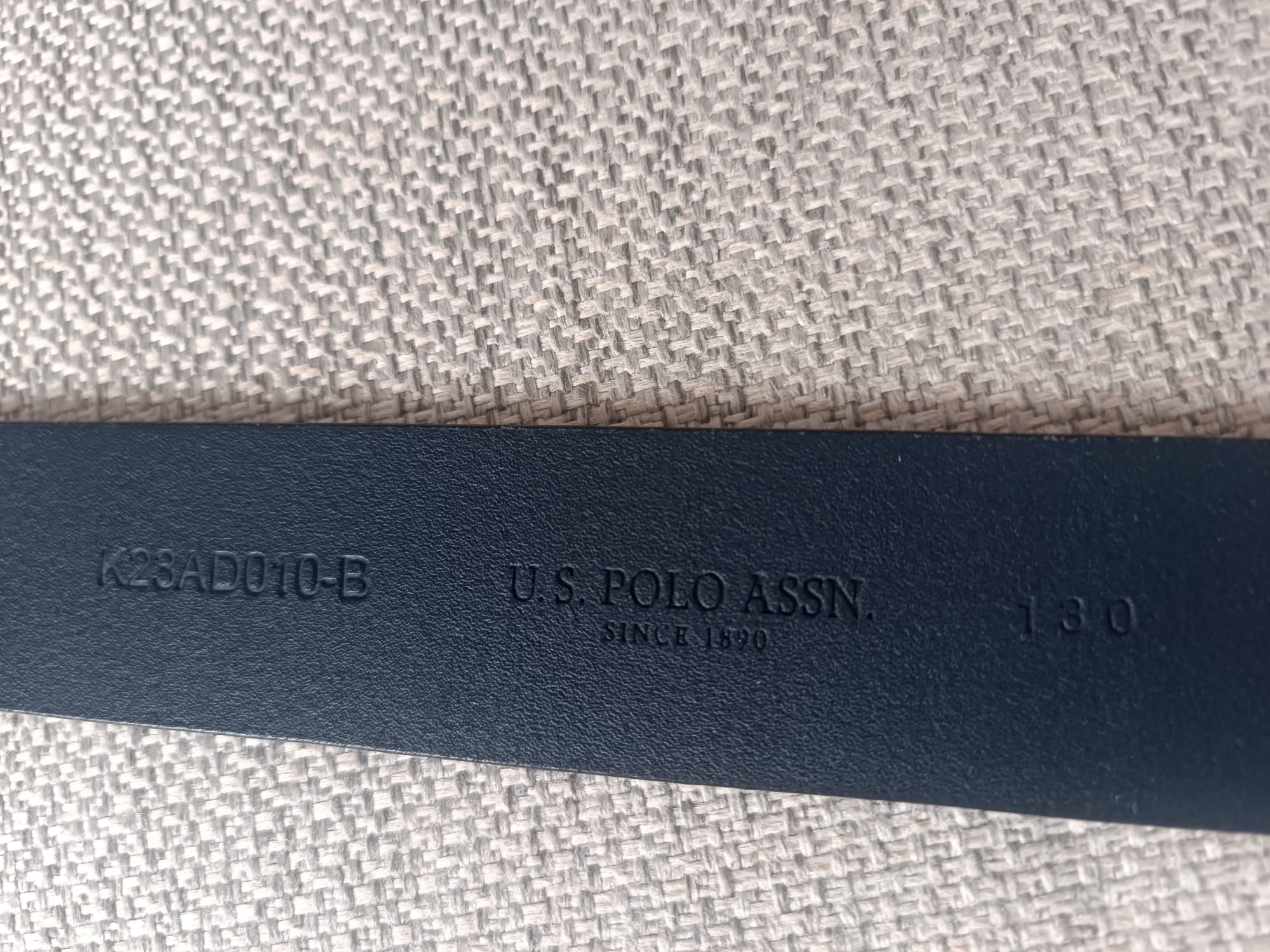 U.S. Polo Assn. %100 Deri Lacivert Kemer — görsel 4/7