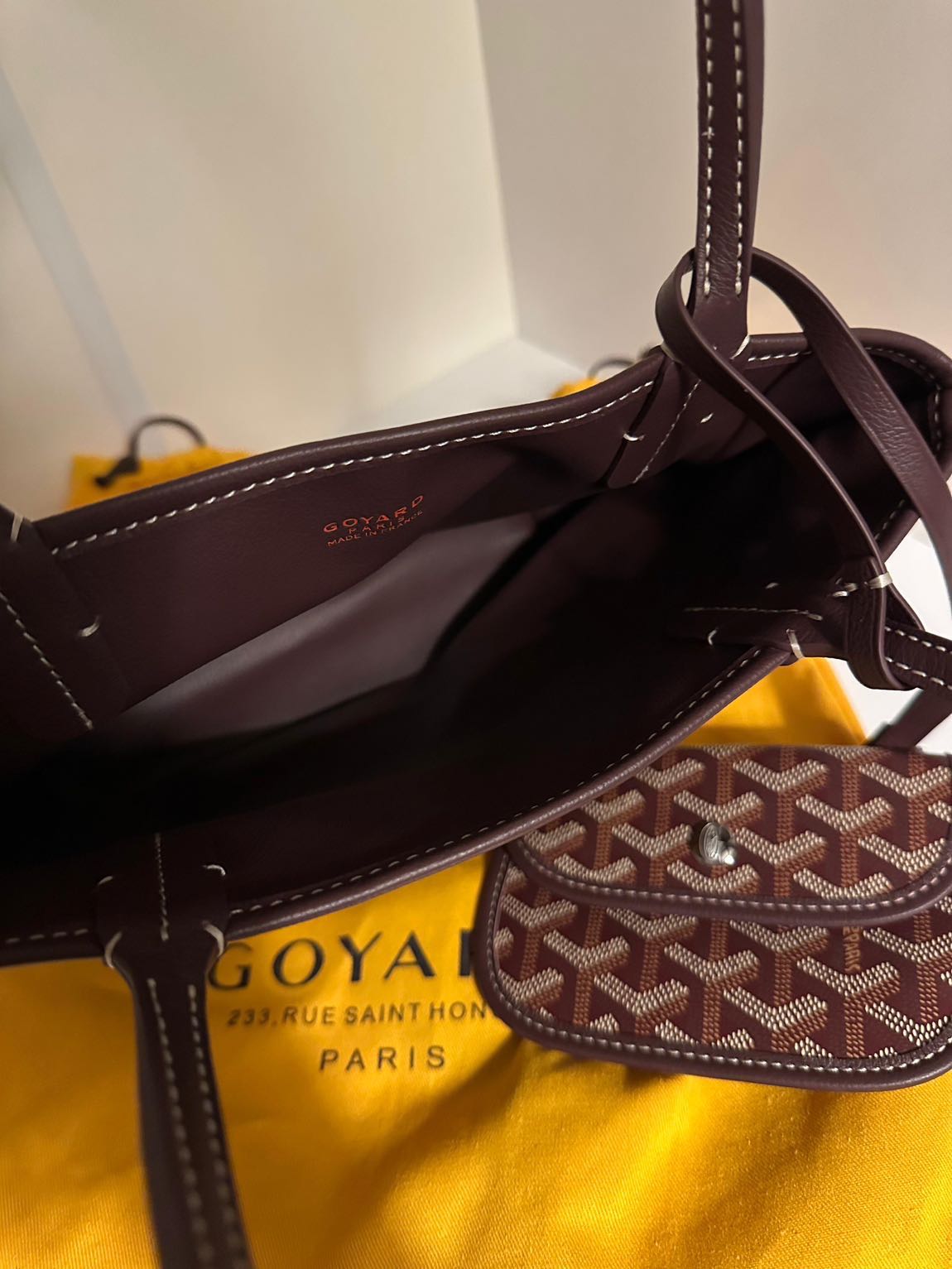 Goyard mini anjou — görsel 3/5