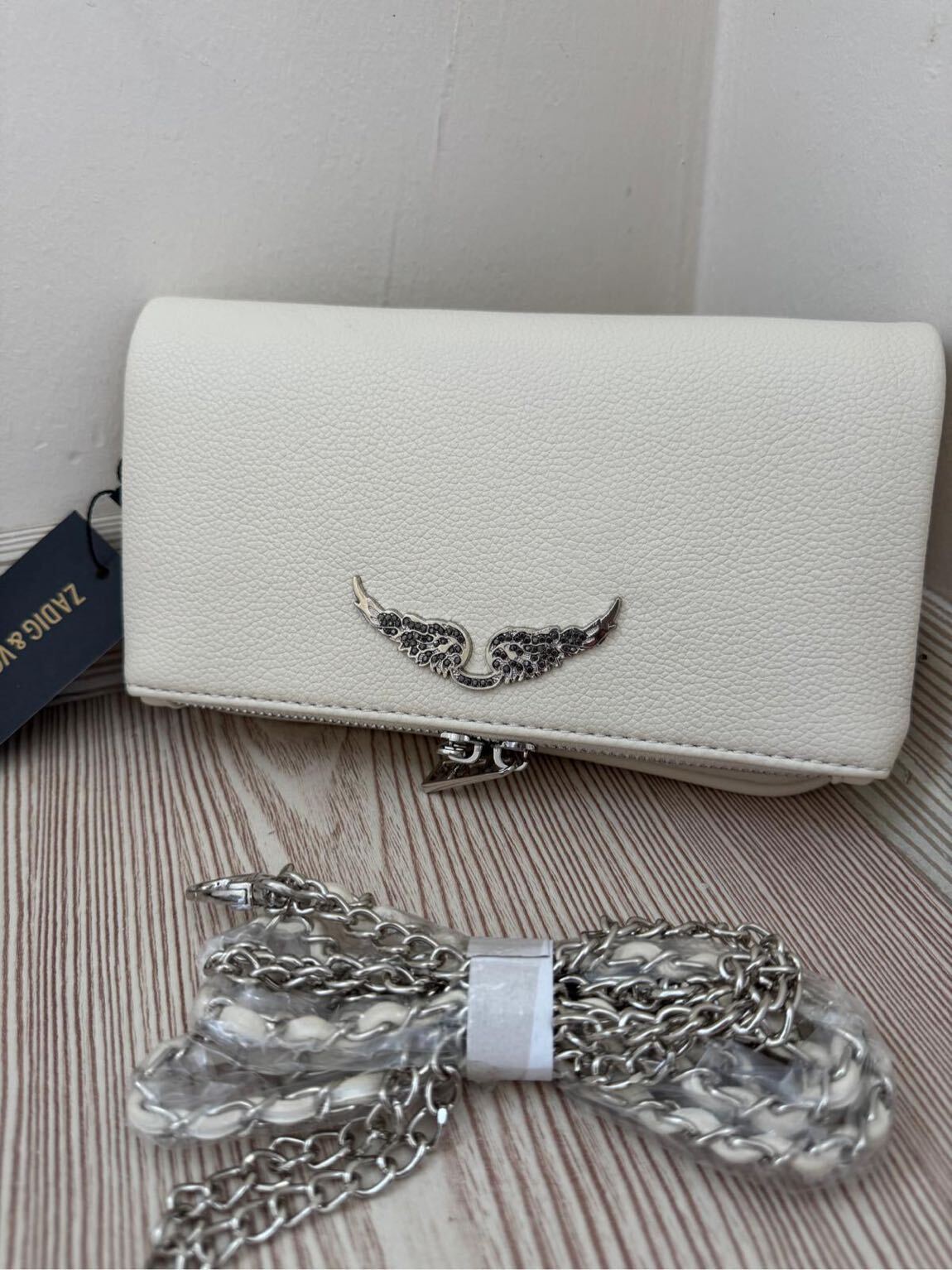 Zadig & Voltaire Beyaz Çanta — görsel 9/10