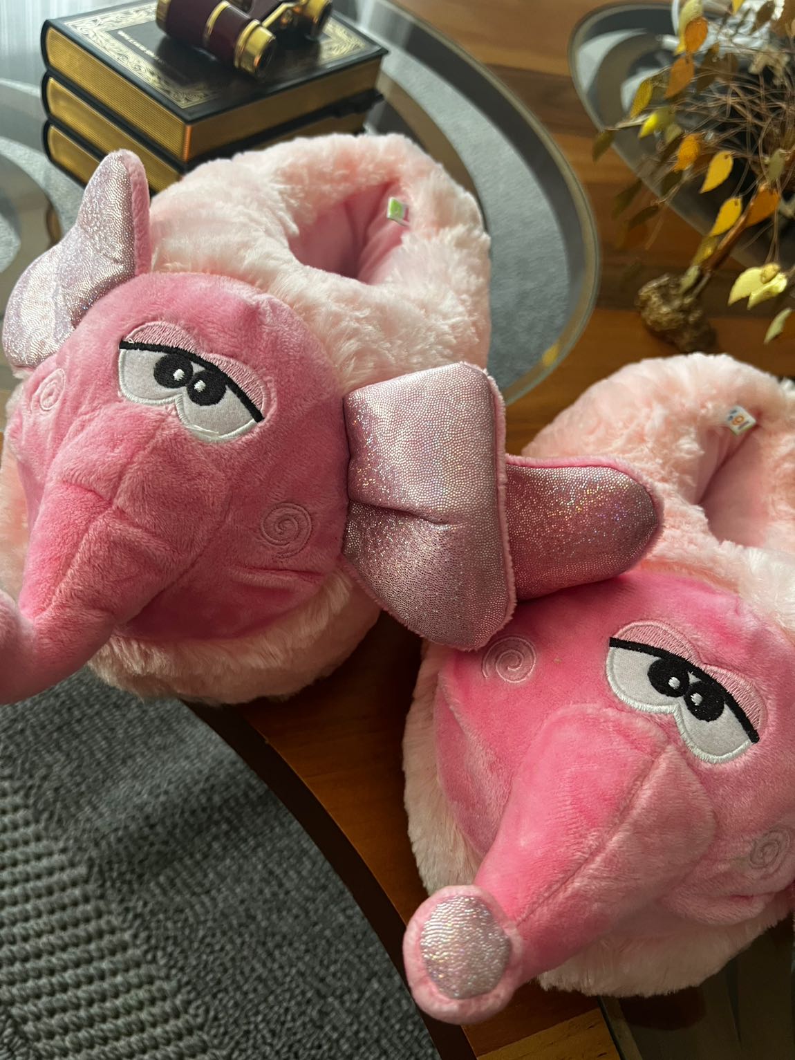 Pembe Fil Ev Terliği — görsel 4/4